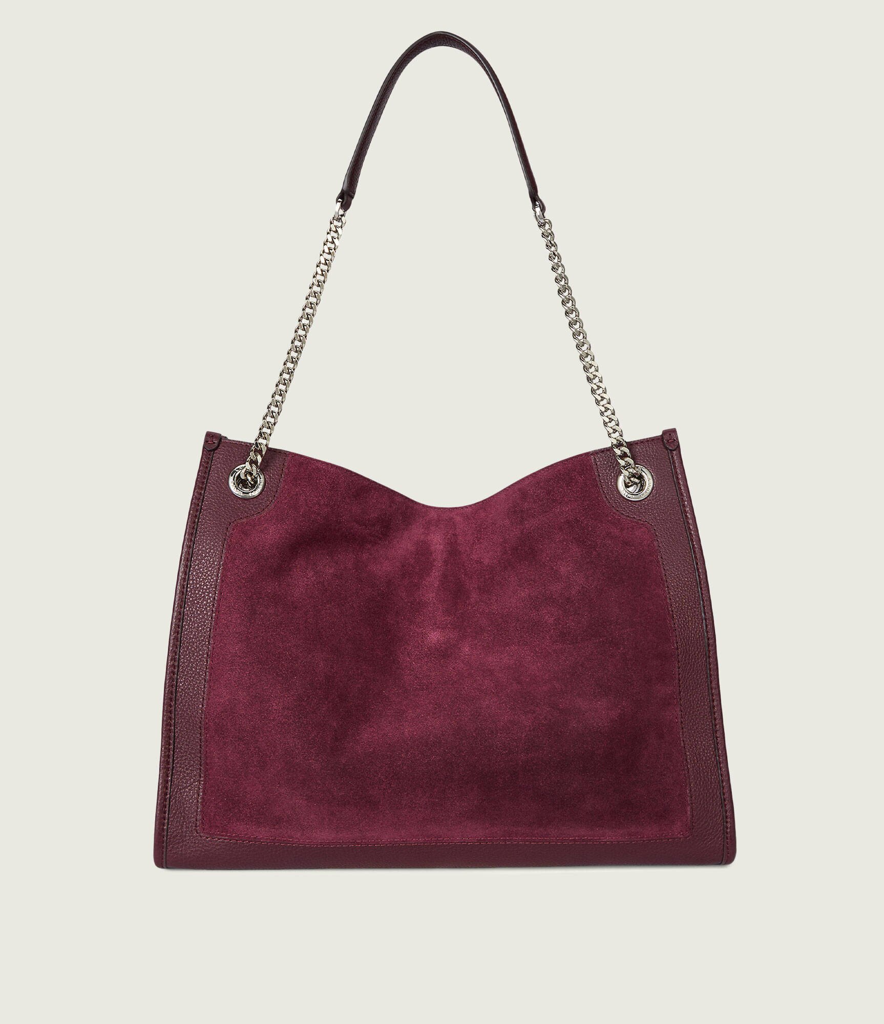 Lauren Ralph Lauren Geantă shopper | piele întoarsă