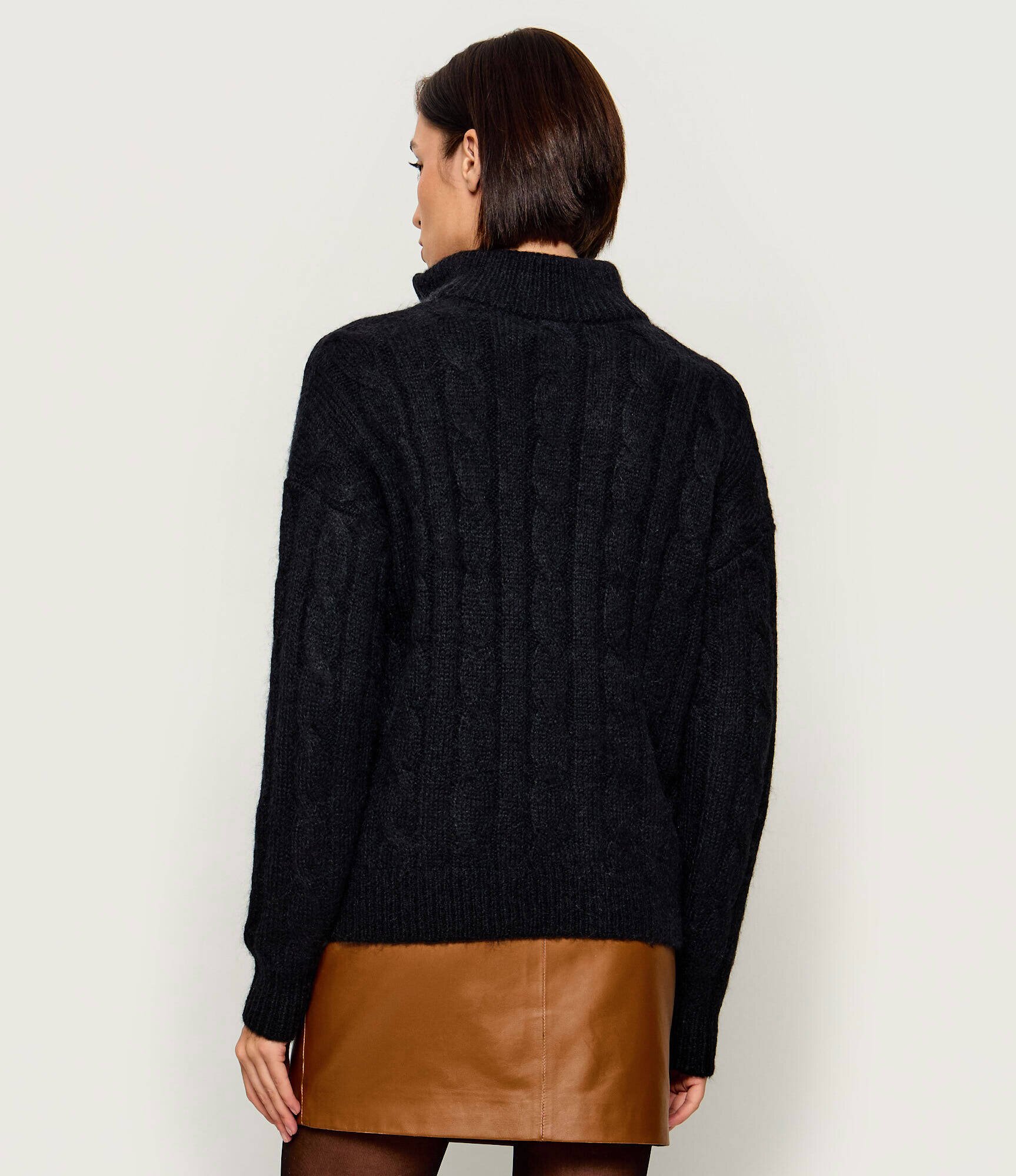Lauren Ralph Lauren Guler înalt Faustina | Relaxed fit cu adaos de lână