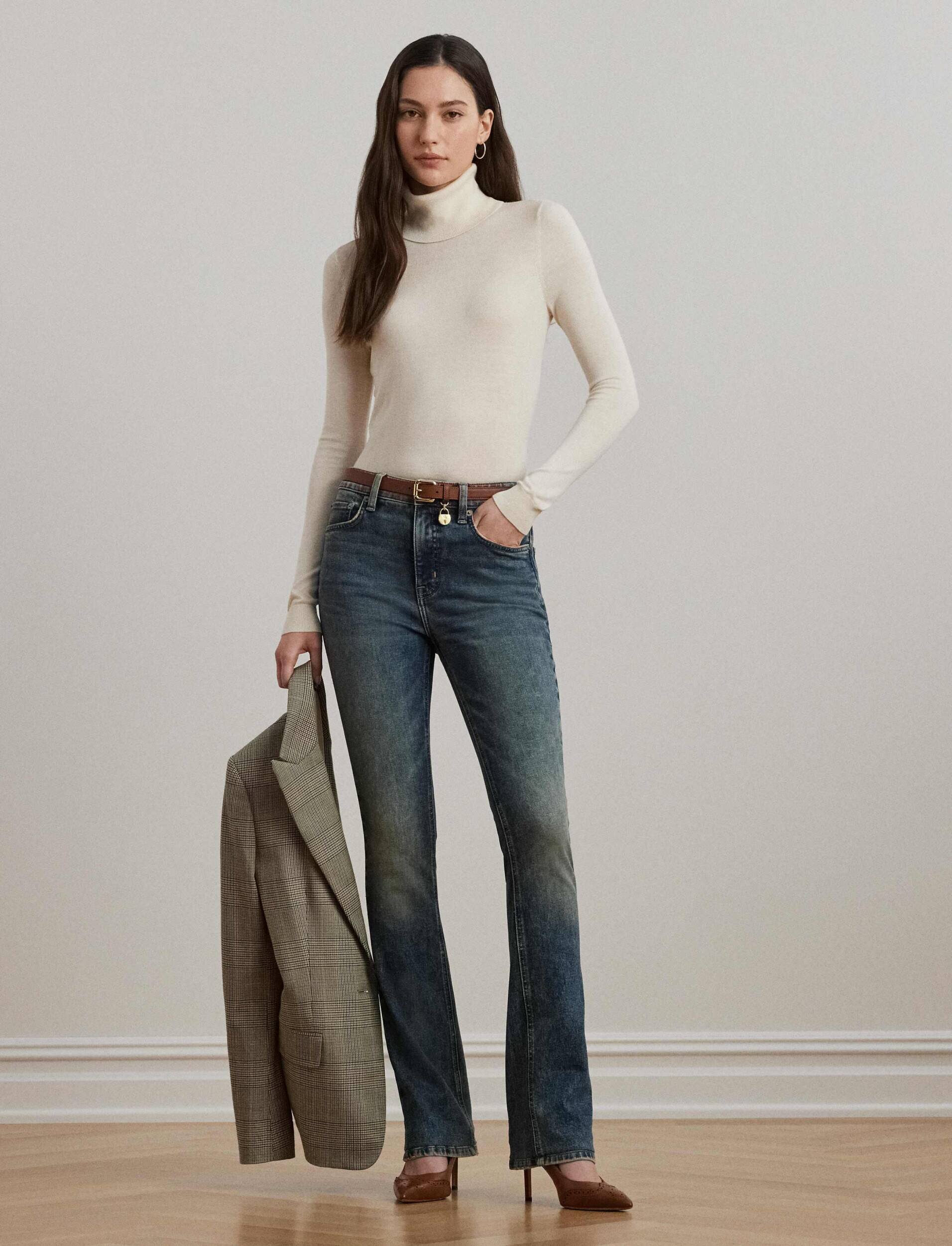 Lauren Ralph Lauren Maletă | Slim Fit cu adaos de mătase