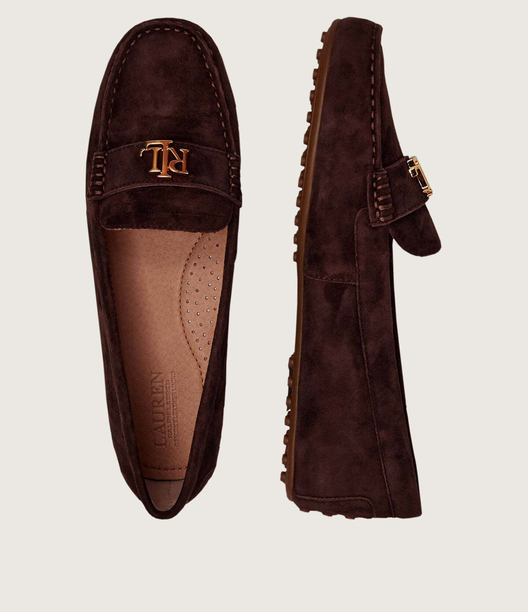 Lauren Ralph Lauren Mocasini Barnsbury | piele întoarsă