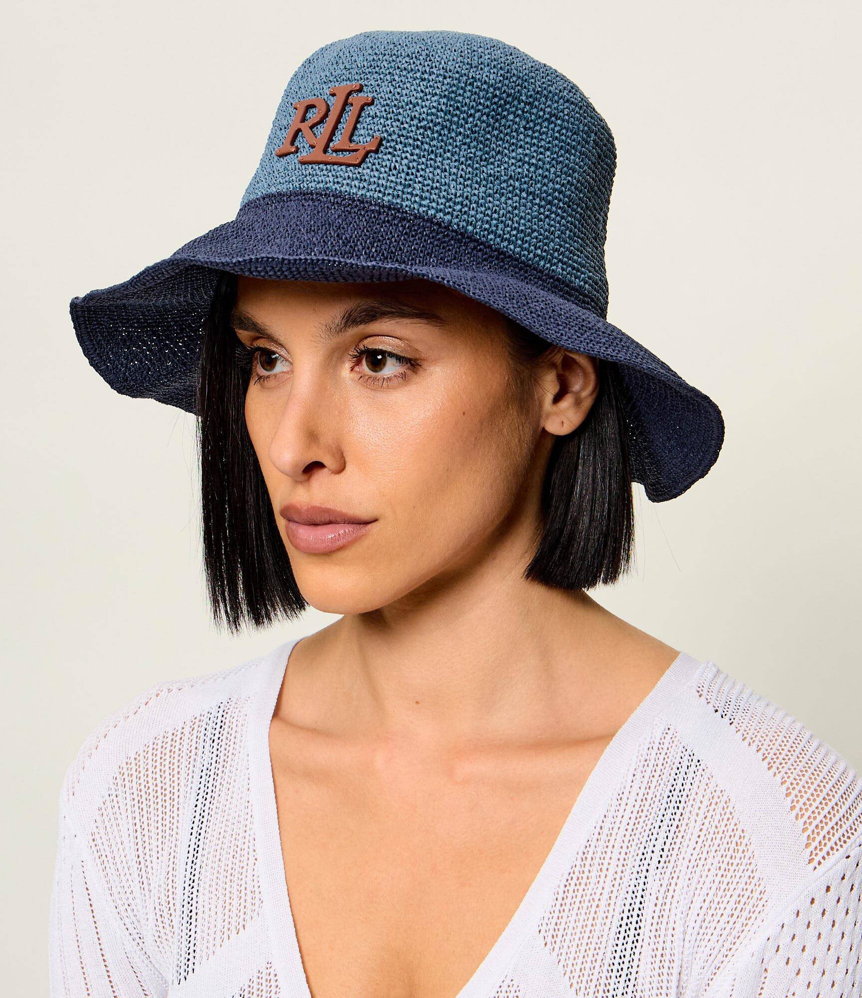 Lauren Ralph Lauren Pălărie cu adaos de piele