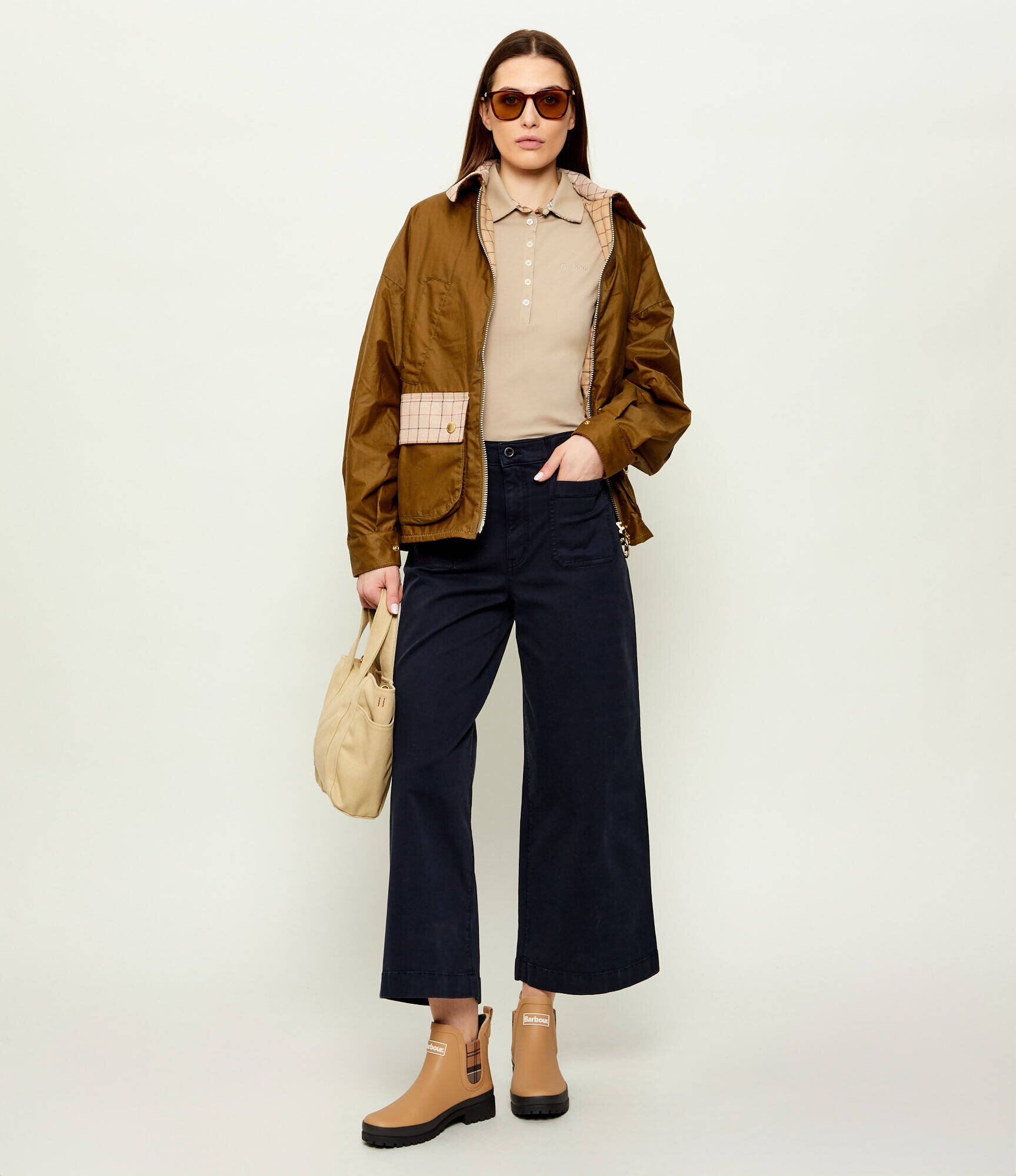 Lauren Ralph Lauren Pantaloni chino | Relaxed fit | high waist
