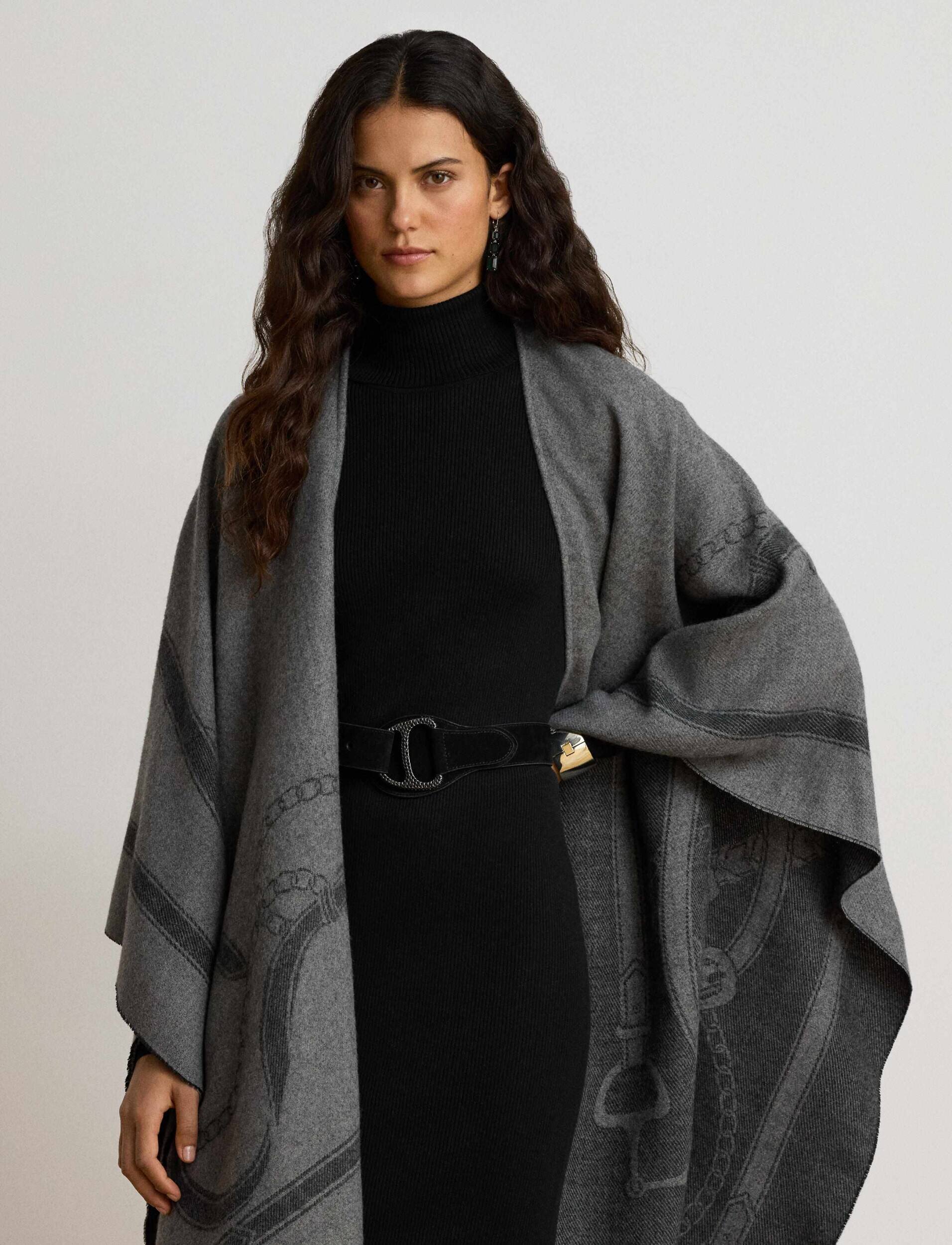 Lauren Ralph Lauren Poncho | Loose fit cu adaos de lână