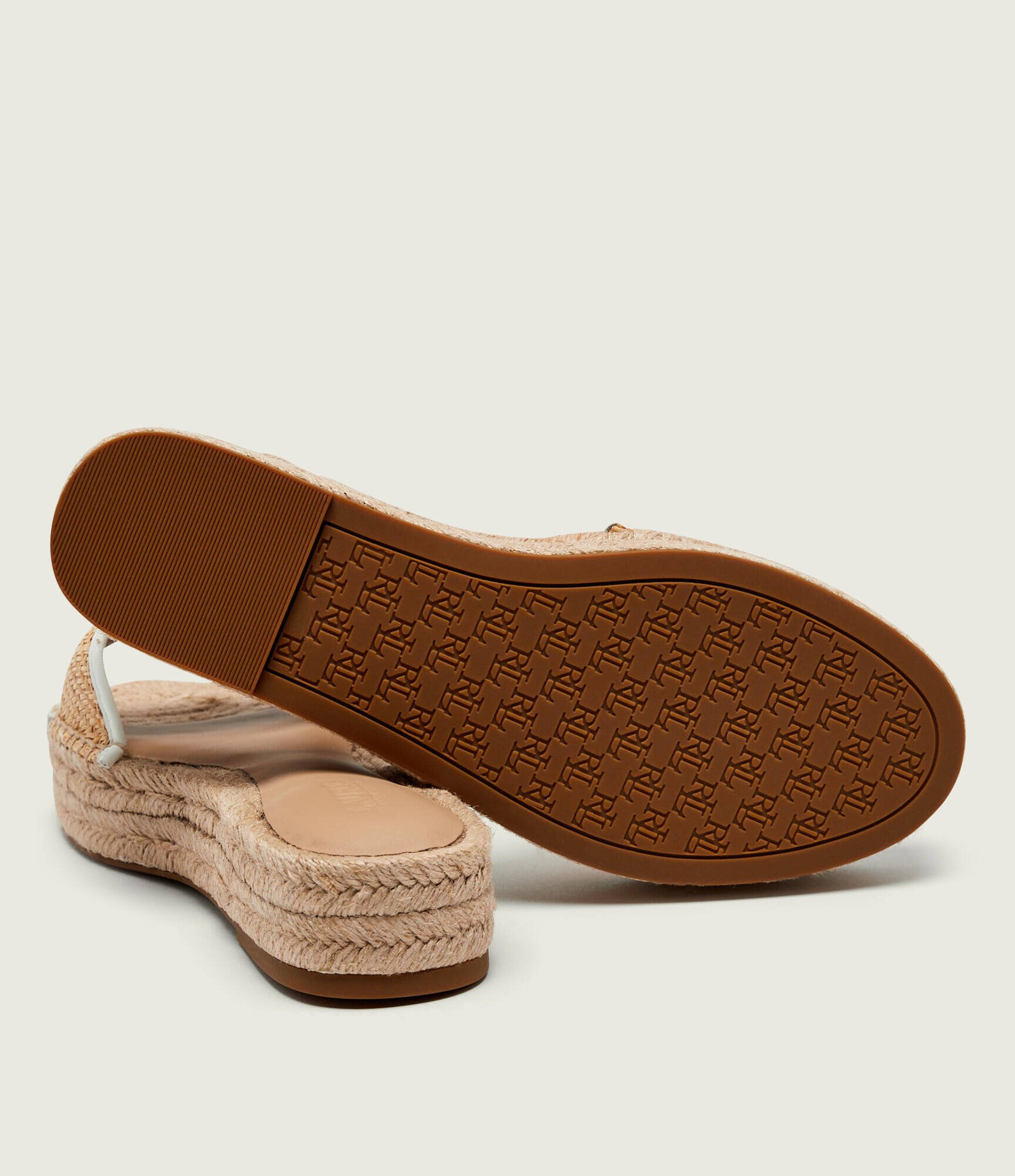 Lauren Ralph Lauren Șlapi POLLY cu adaos de piele