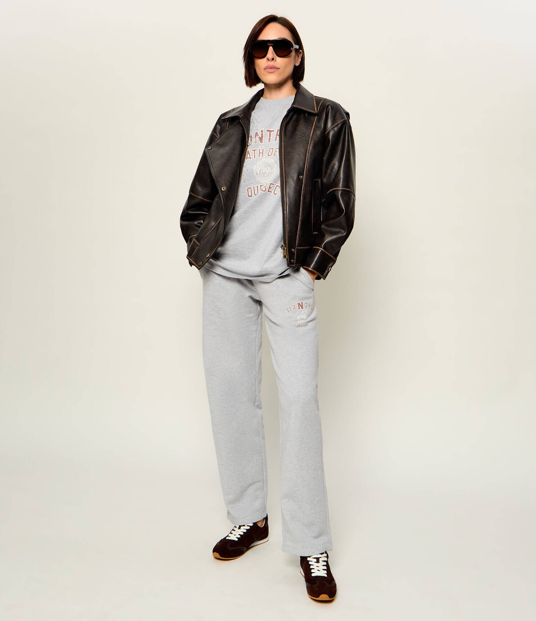 Lauren Ralph Lauren Sneakers Dani | piele întoarsă