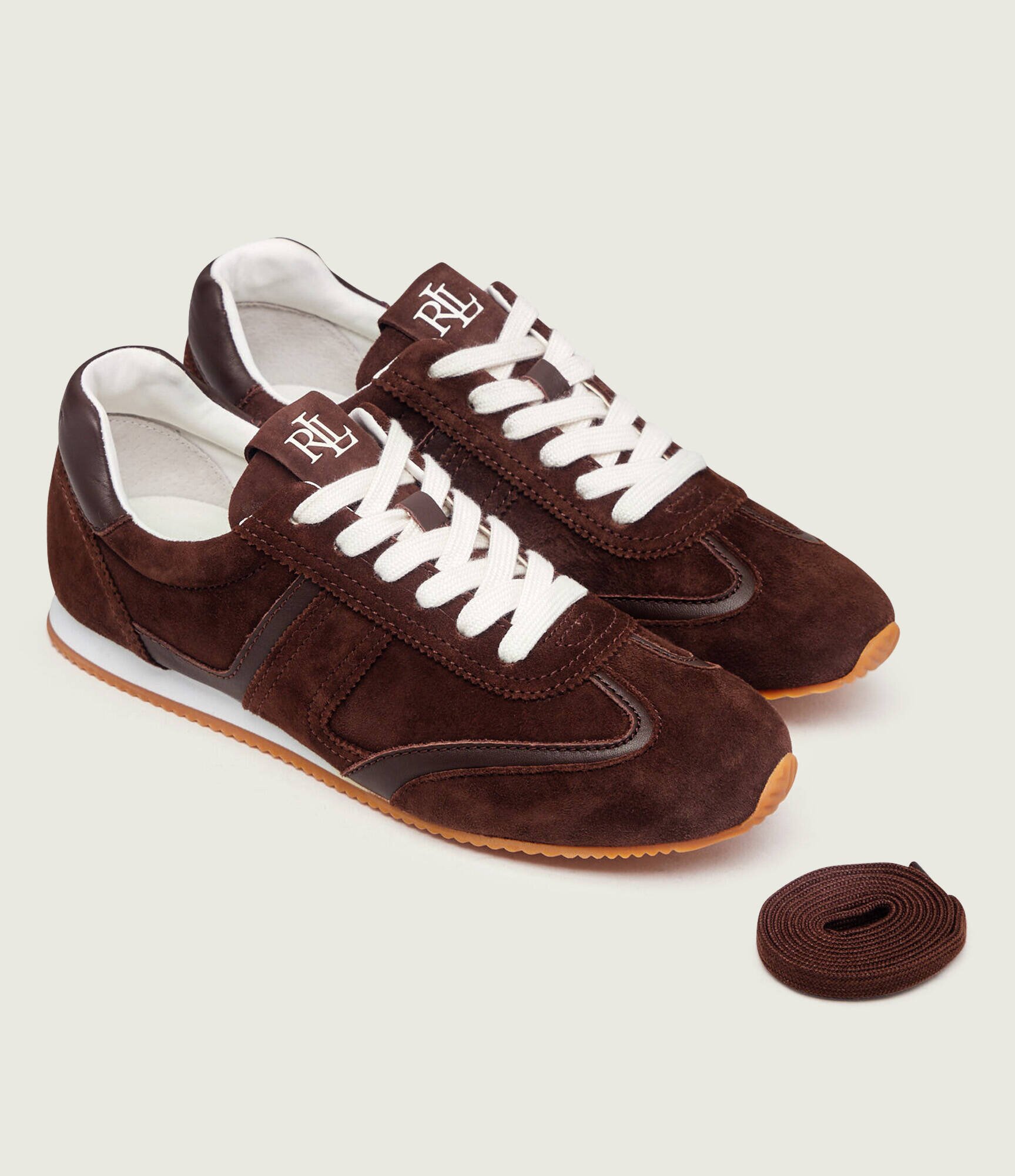 Lauren Ralph Lauren Sneakers Dani | piele întoarsă