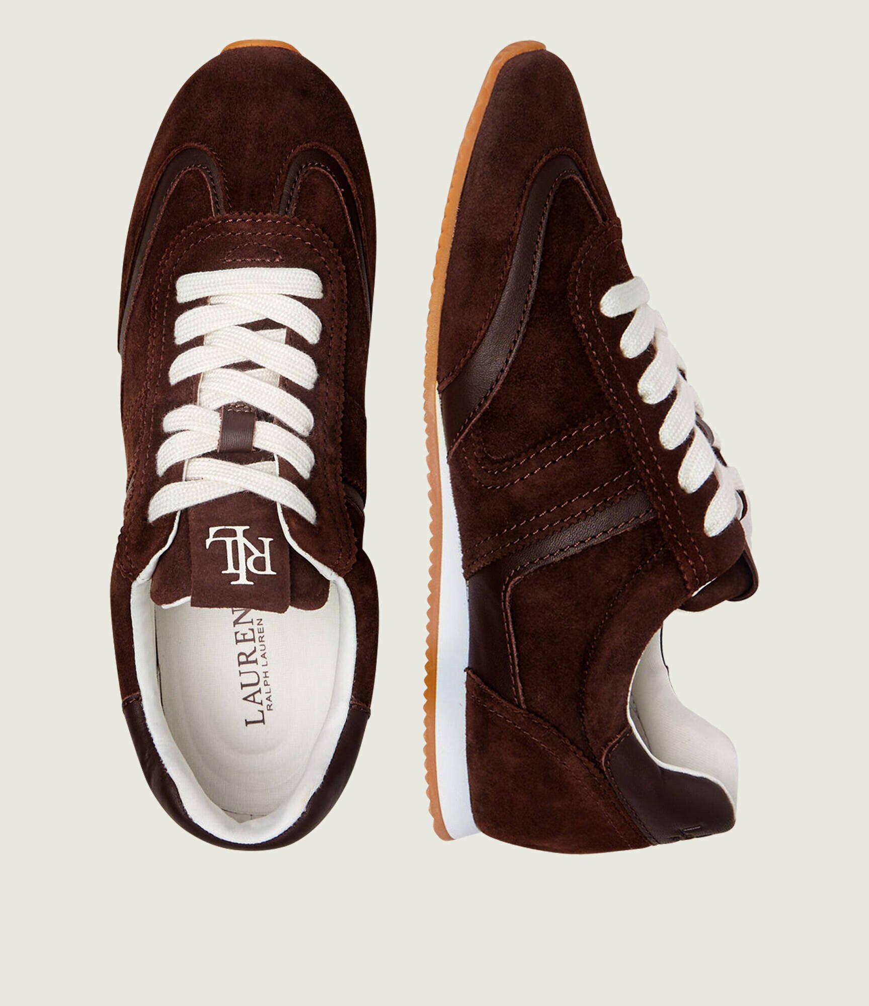 Lauren Ralph Lauren Sneakers Dani | piele întoarsă