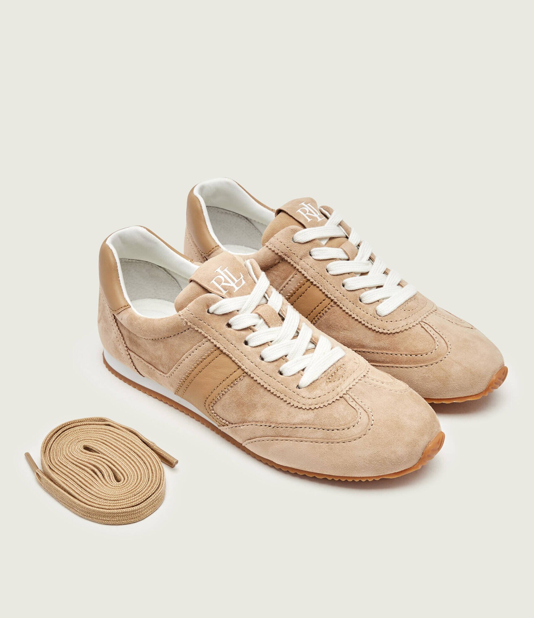 Lauren Ralph Lauren Sneakers Dani | piele întoarsă