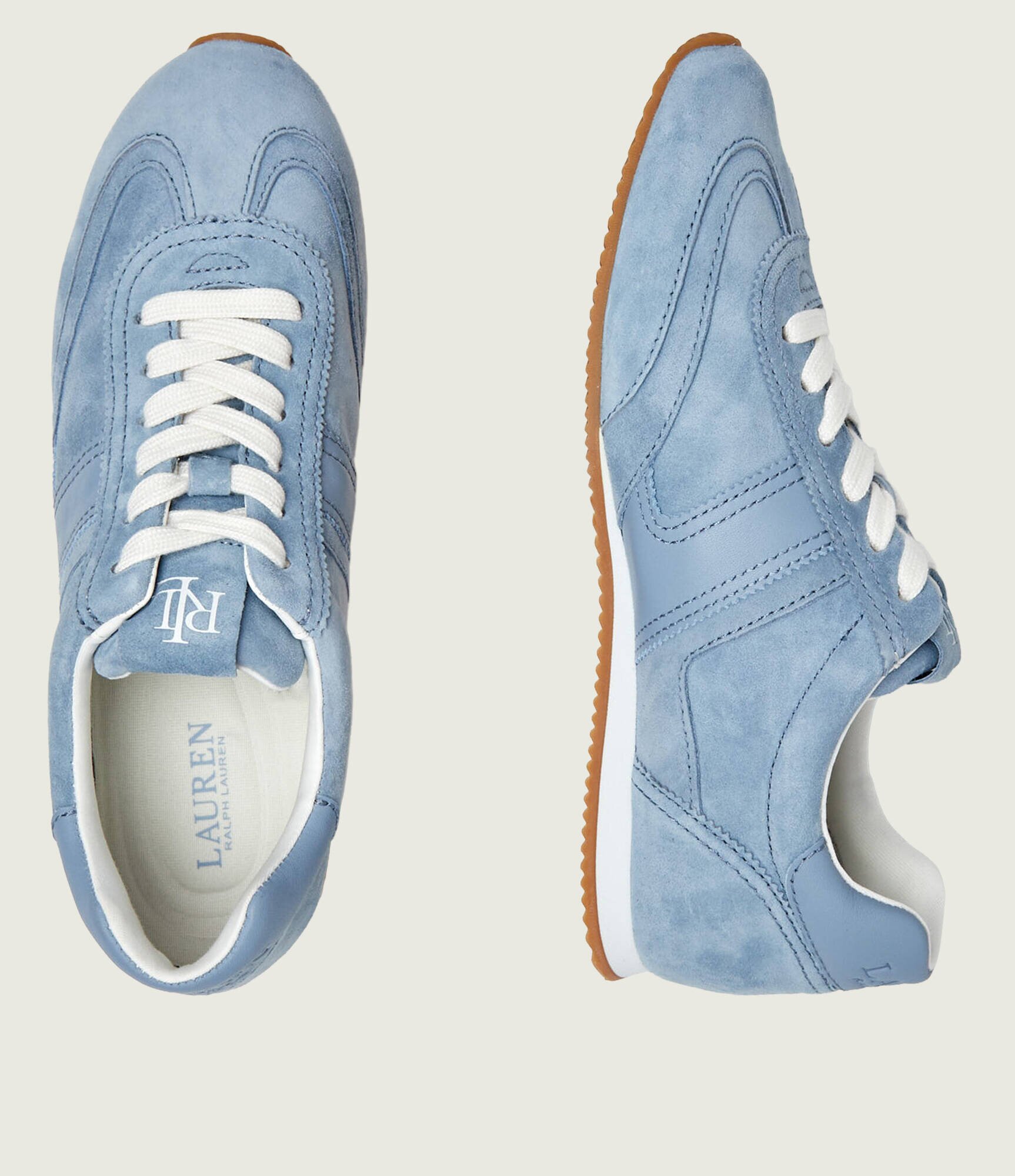 Lauren Ralph Lauren Sneakers DANI | piele întoarsă