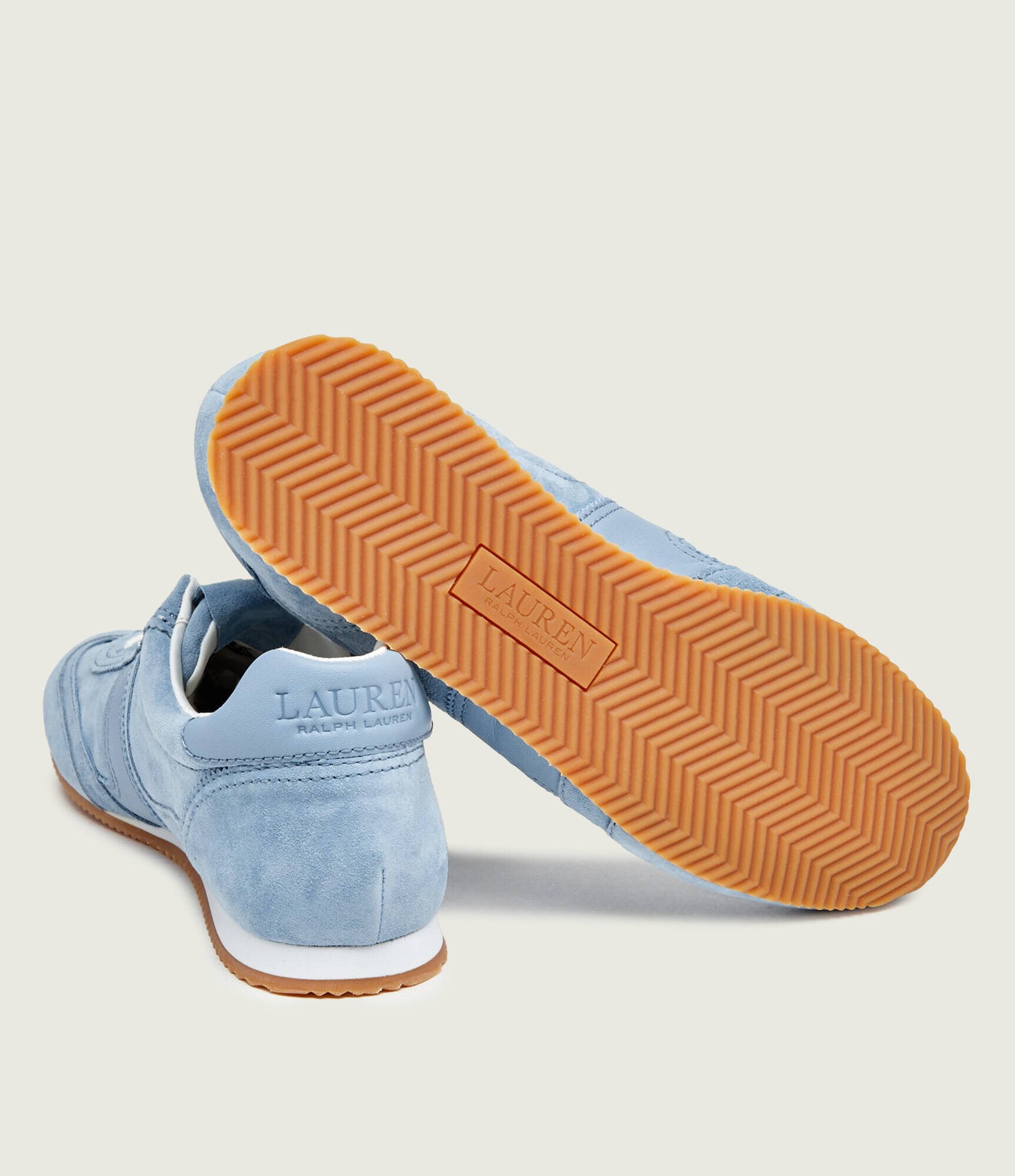 Lauren Ralph Lauren Sneakers DANI | piele întoarsă