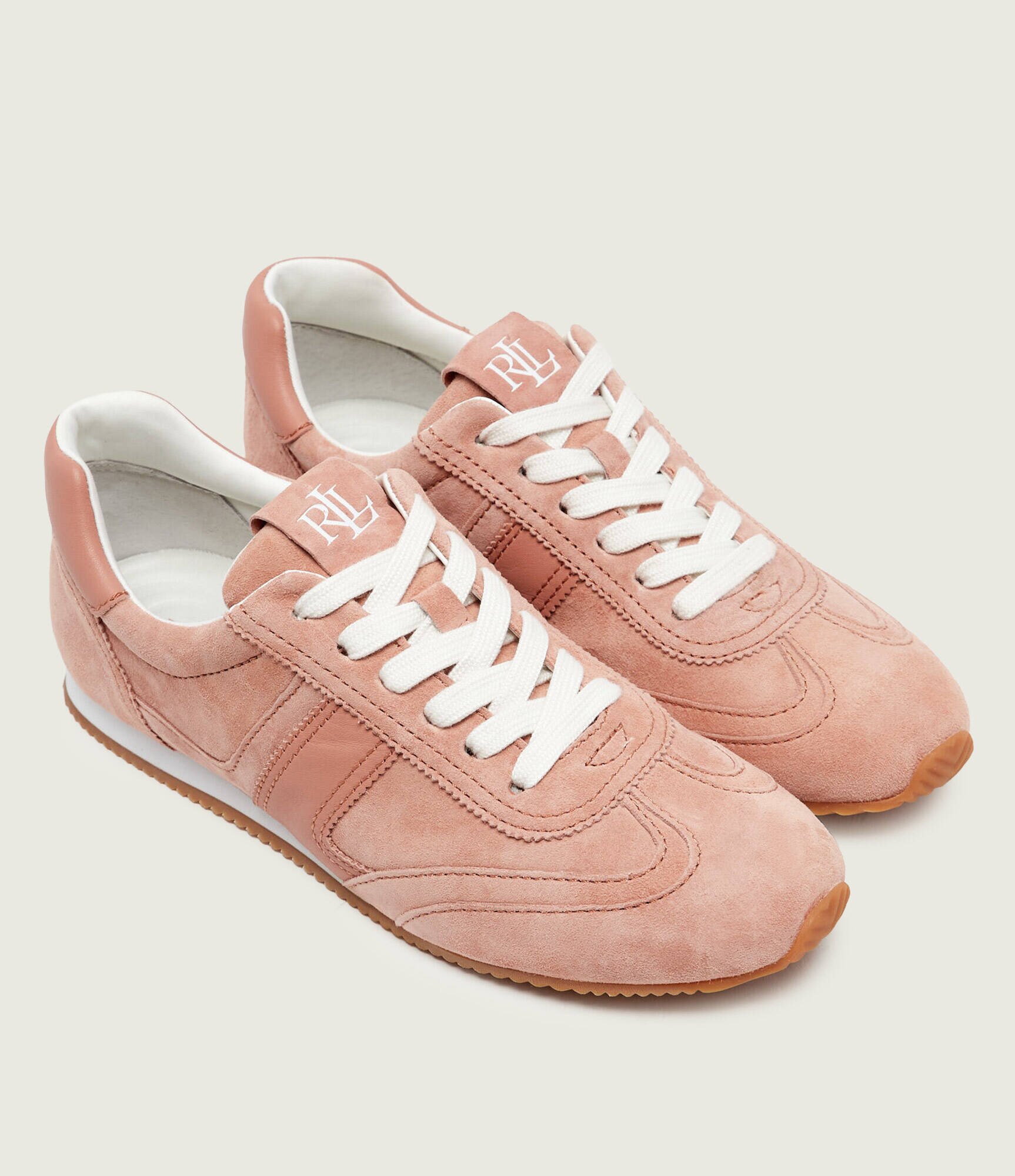 Lauren Ralph Lauren Sneakers DANI | piele întoarsă