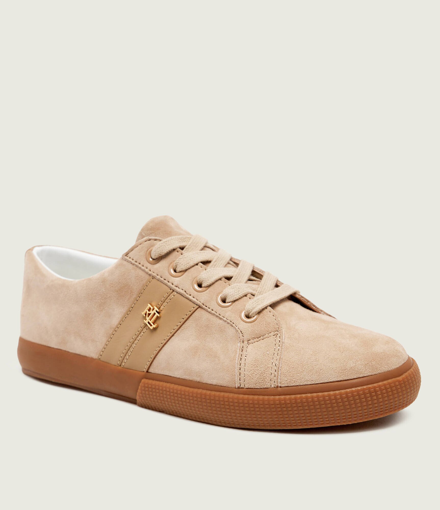 Lauren Ralph Lauren Sneakers Janson II | piele întoarsă cu adaos de piele