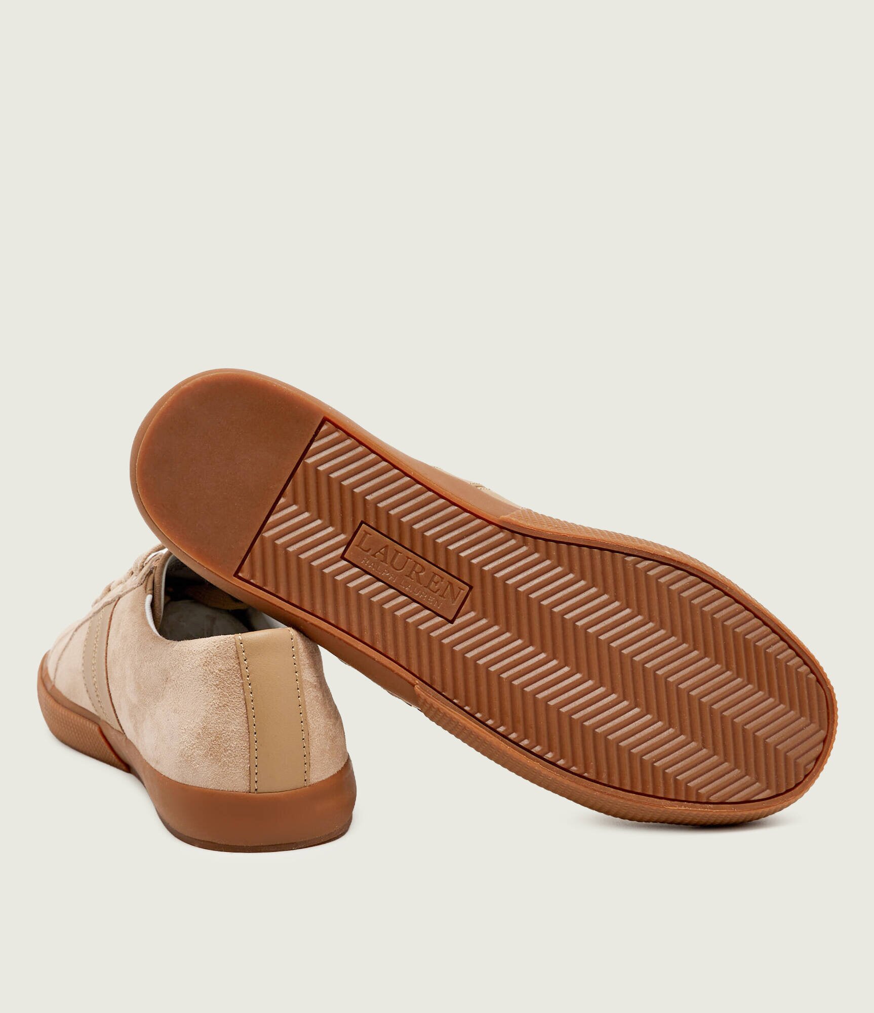 Lauren Ralph Lauren Sneakers Janson II | piele întoarsă cu adaos de piele
