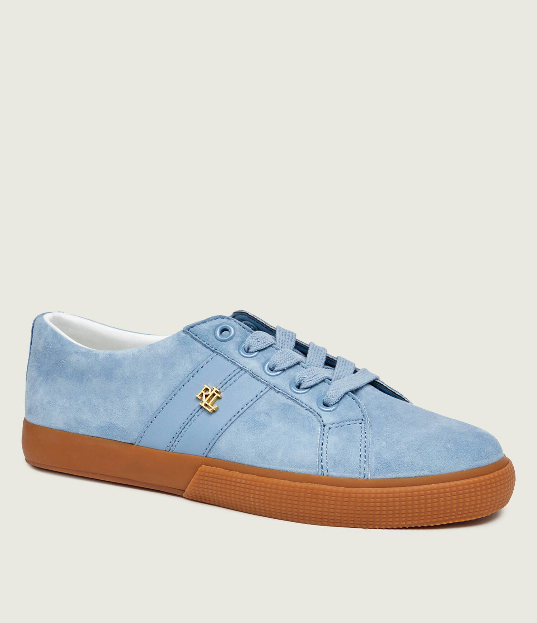 Lauren Ralph Lauren Sneakers Janson II | piele întoarsă cu adaos de piele