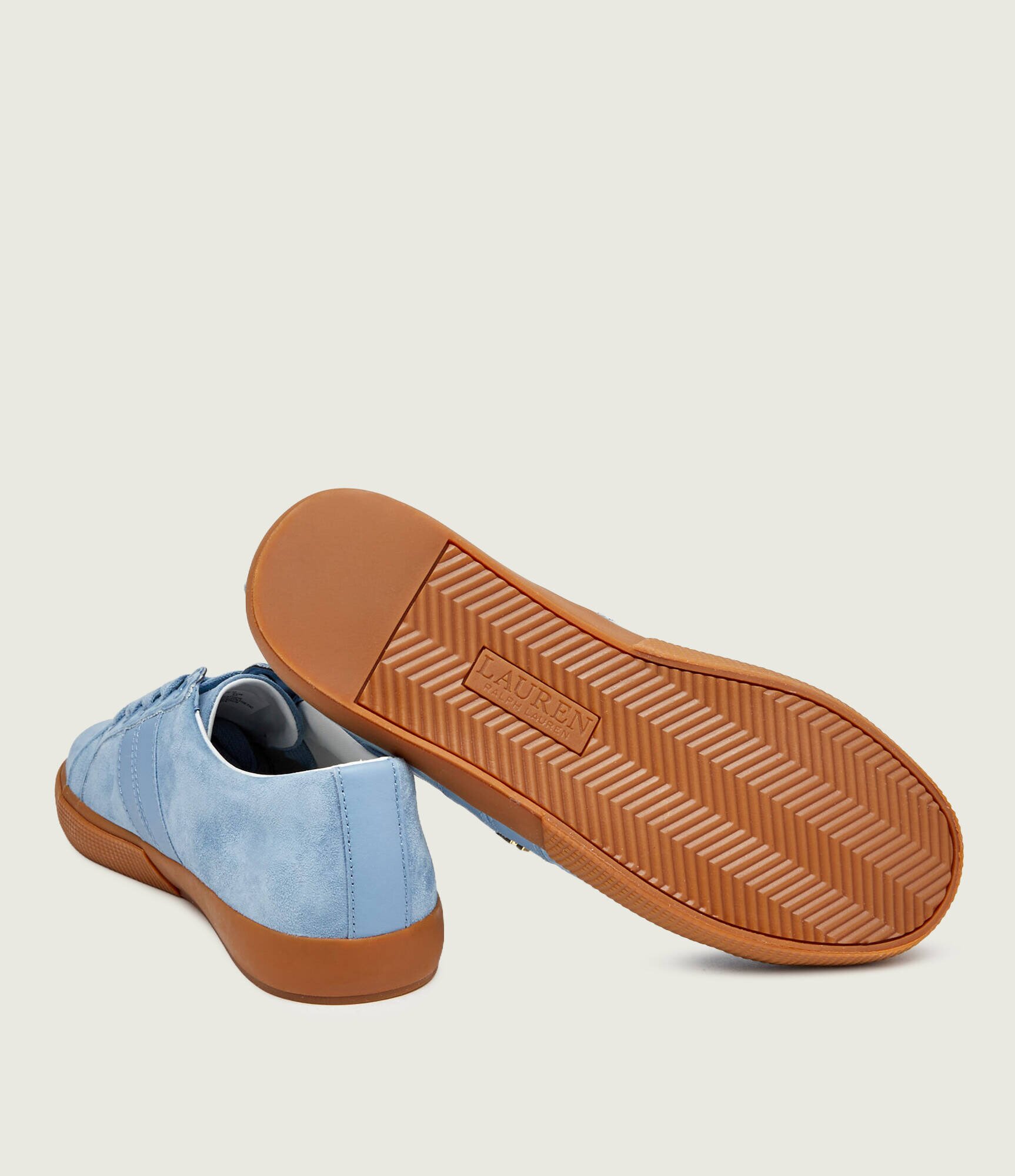 Lauren Ralph Lauren Sneakers Janson II | piele întoarsă cu adaos de piele