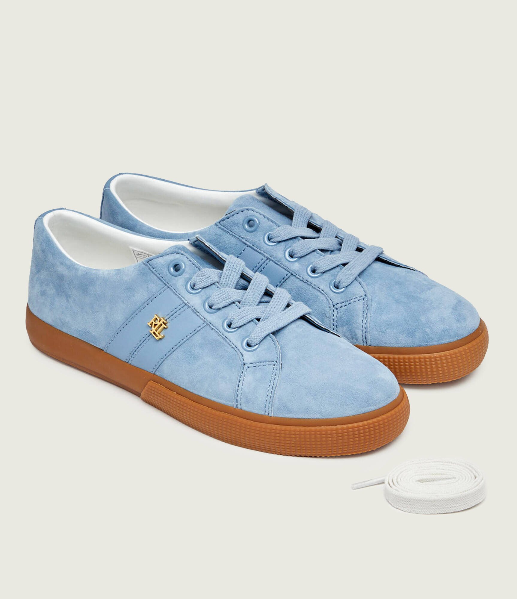 Lauren Ralph Lauren Sneakers Janson II | piele întoarsă cu adaos de piele