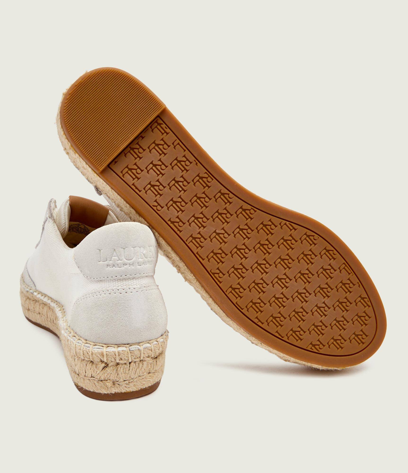 Lauren Ralph Lauren Sneakers LUIZE cu adaos de piele