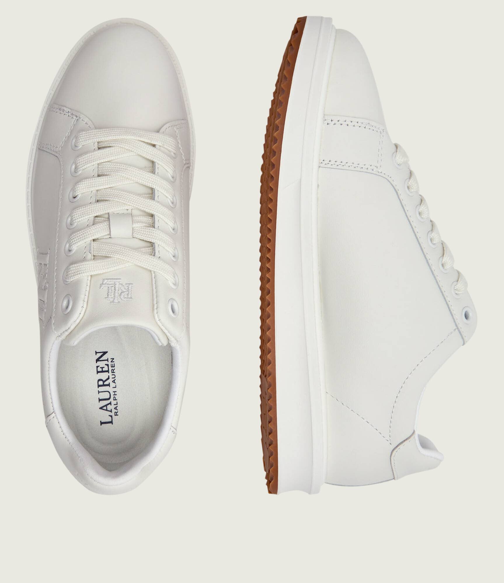 Lauren Ralph Lauren Teniși din piele AINSLEY