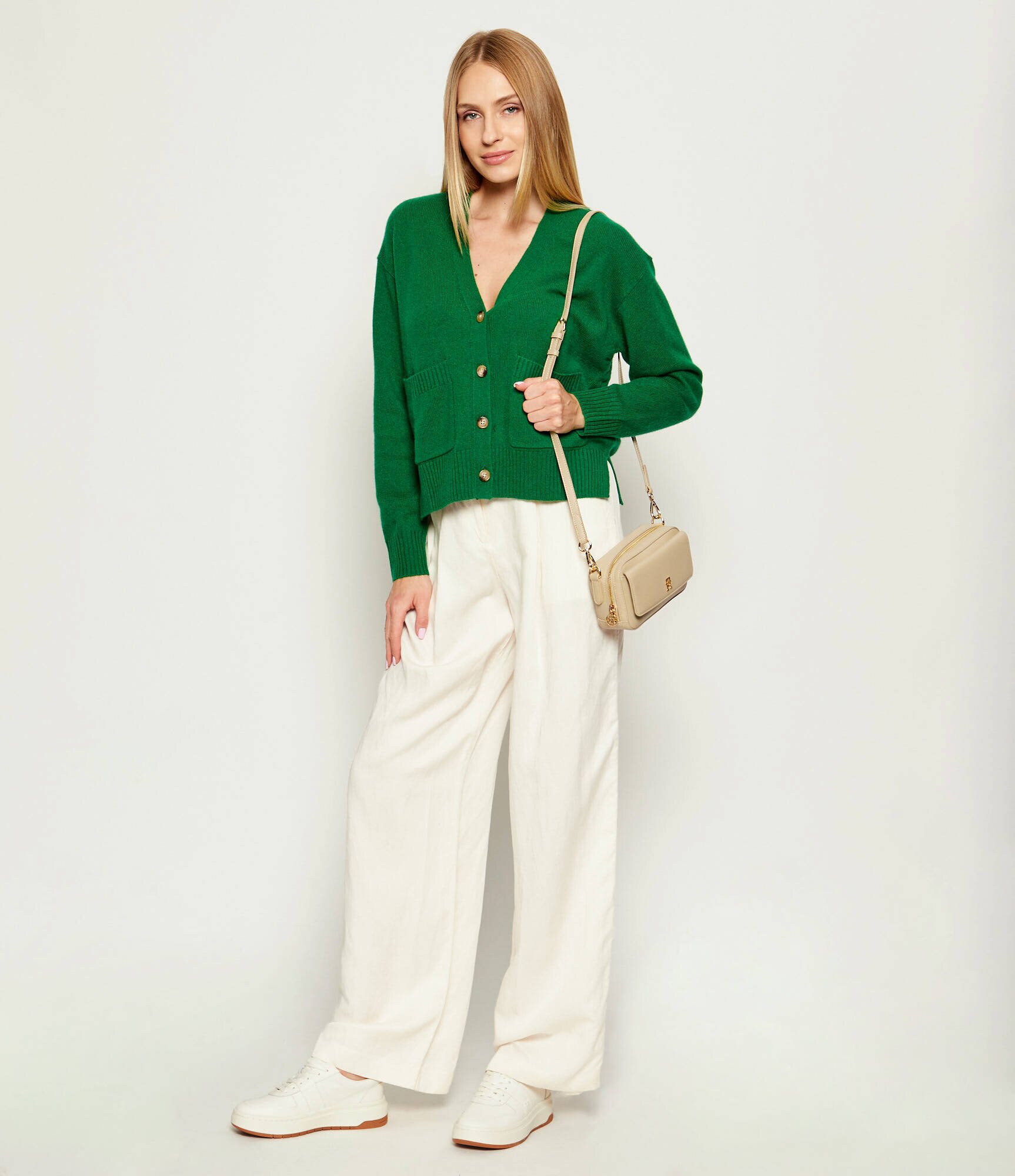 Lauren Ralph Lauren Teniși din piele Harlie