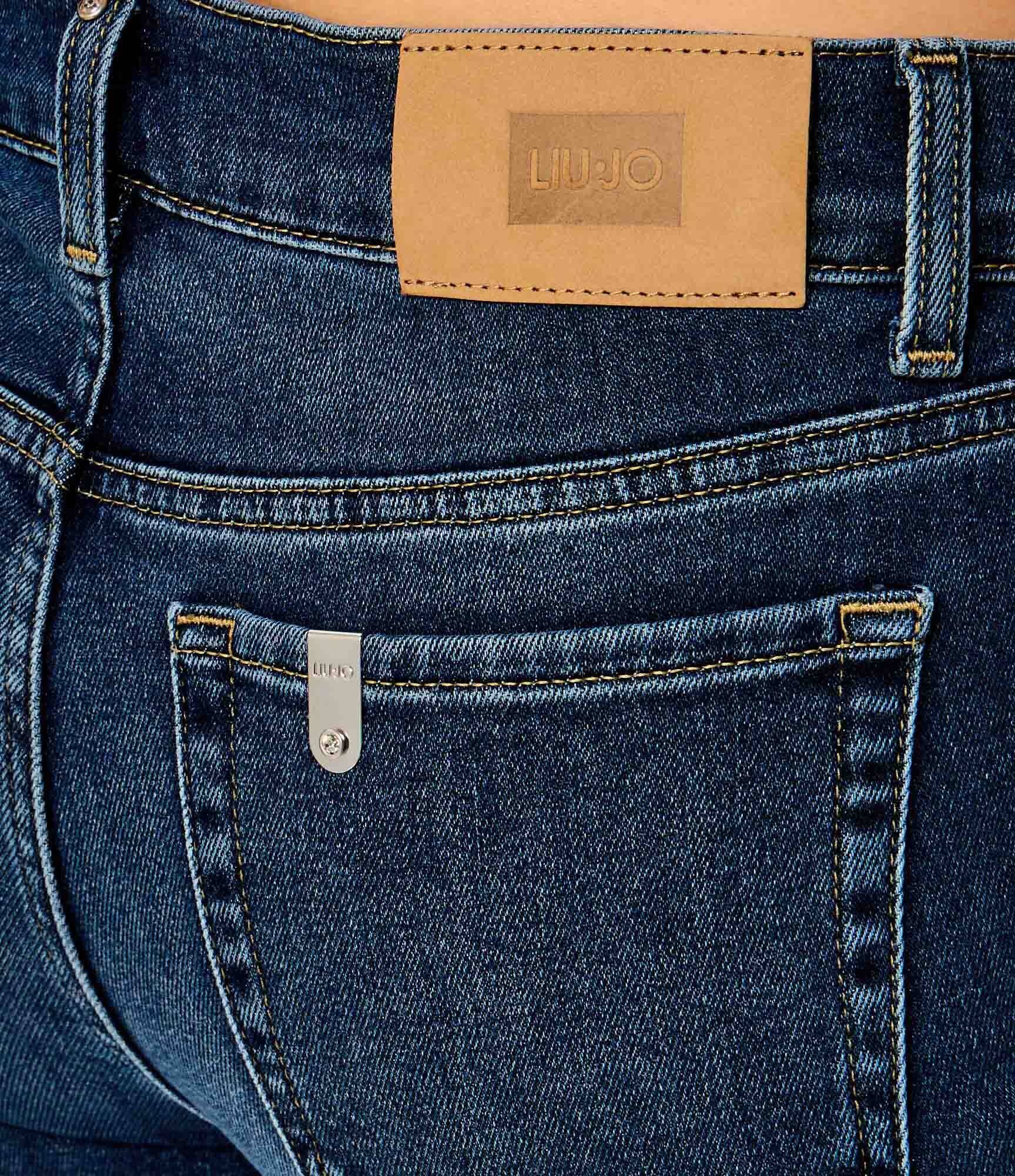Liu Jo Blugi Authentic Beat | flare fit cu adaos de lână
