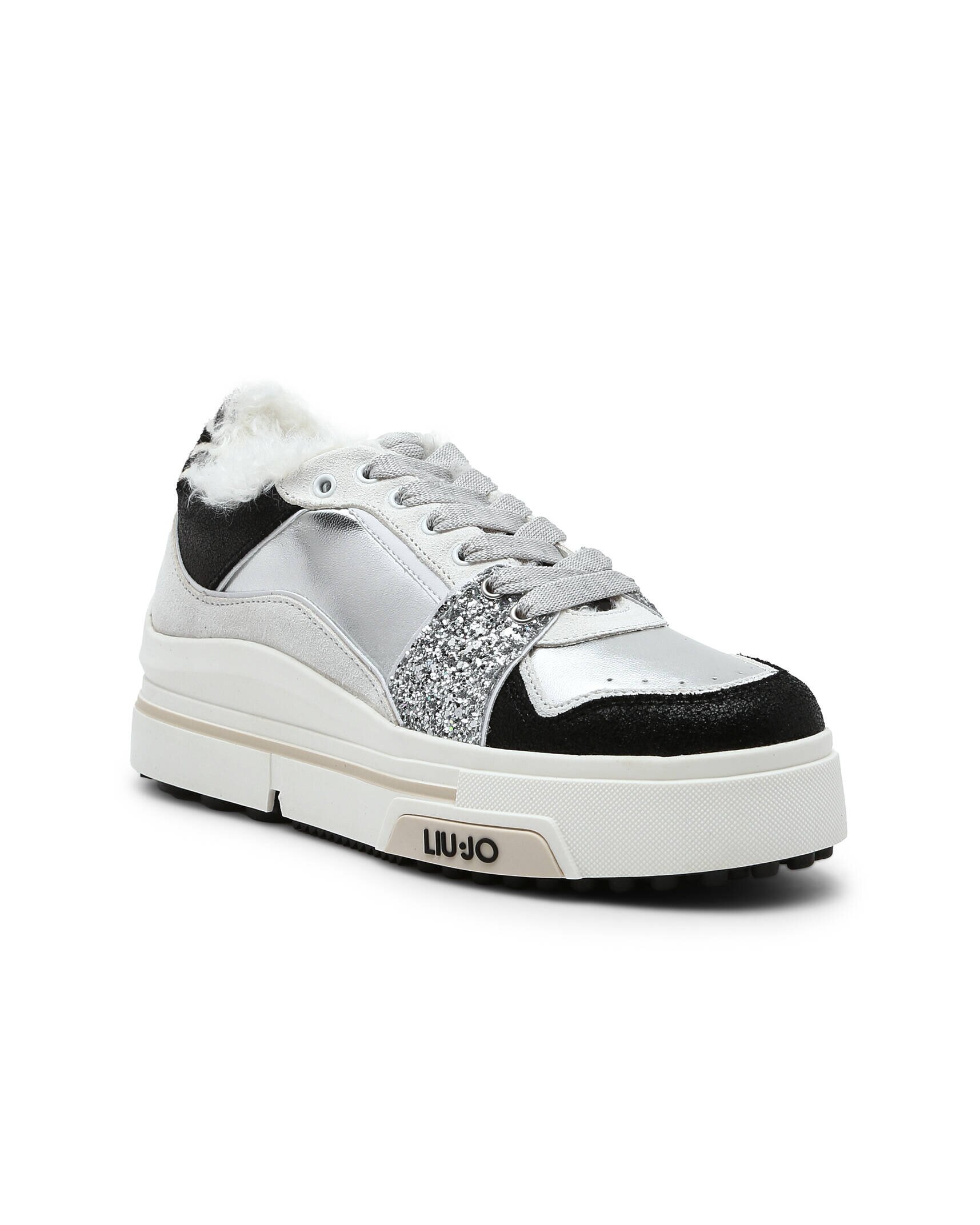 Liu Jo Căptușite sneakers Hero 15 cu adaos de piele