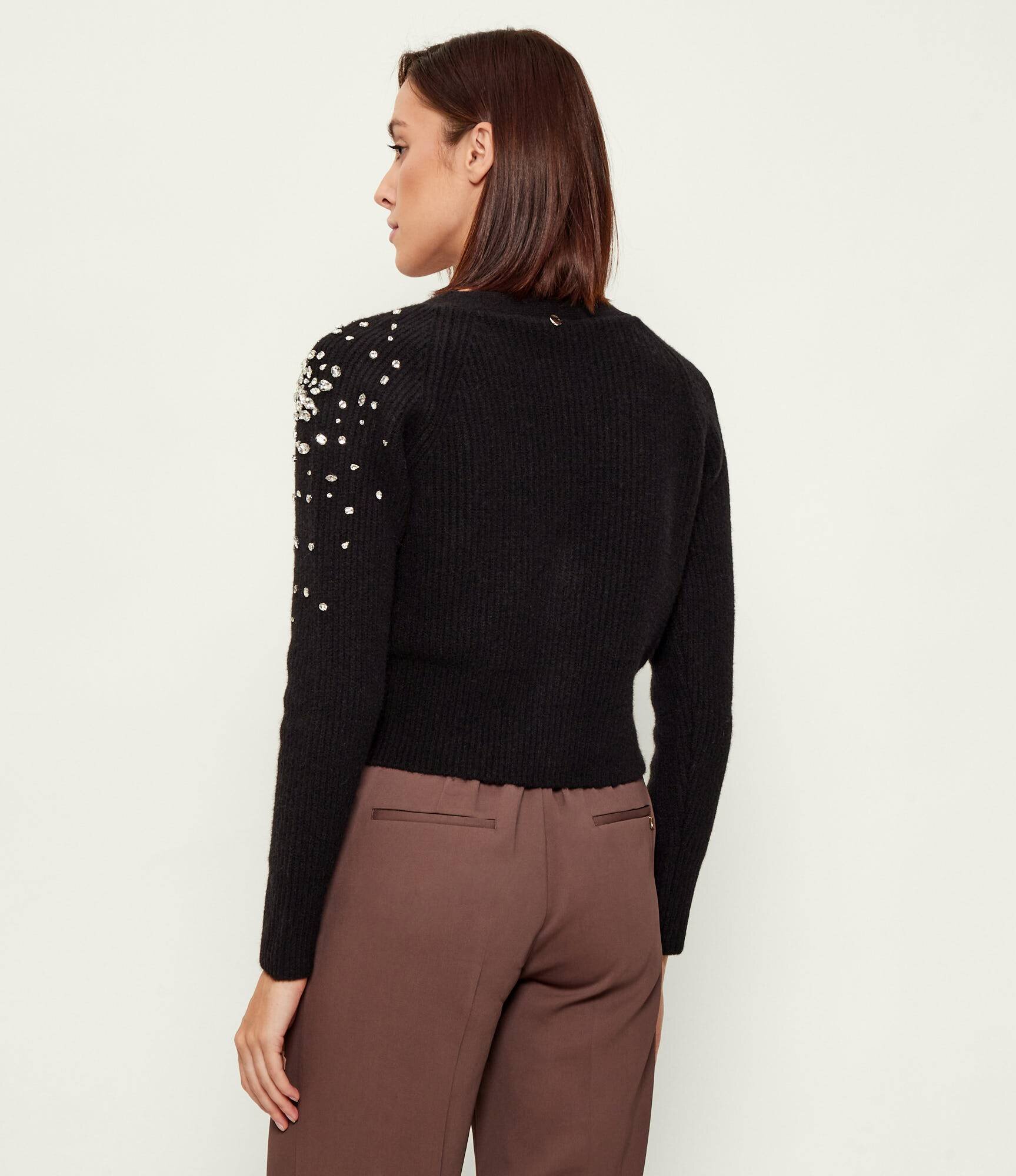 Liu Jo Cardigan | Cropped Fit cu adaos de lână