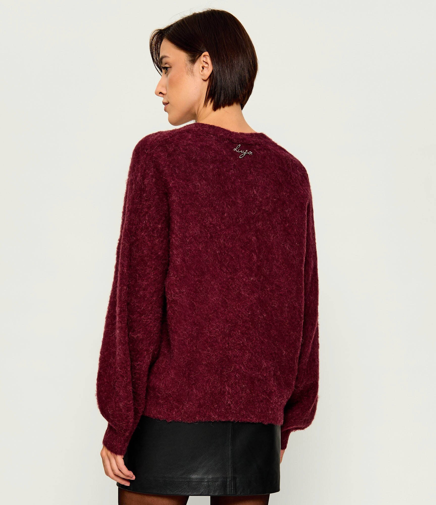 Liu Jo Cardigan | Relaxed fit cu adaos de lână