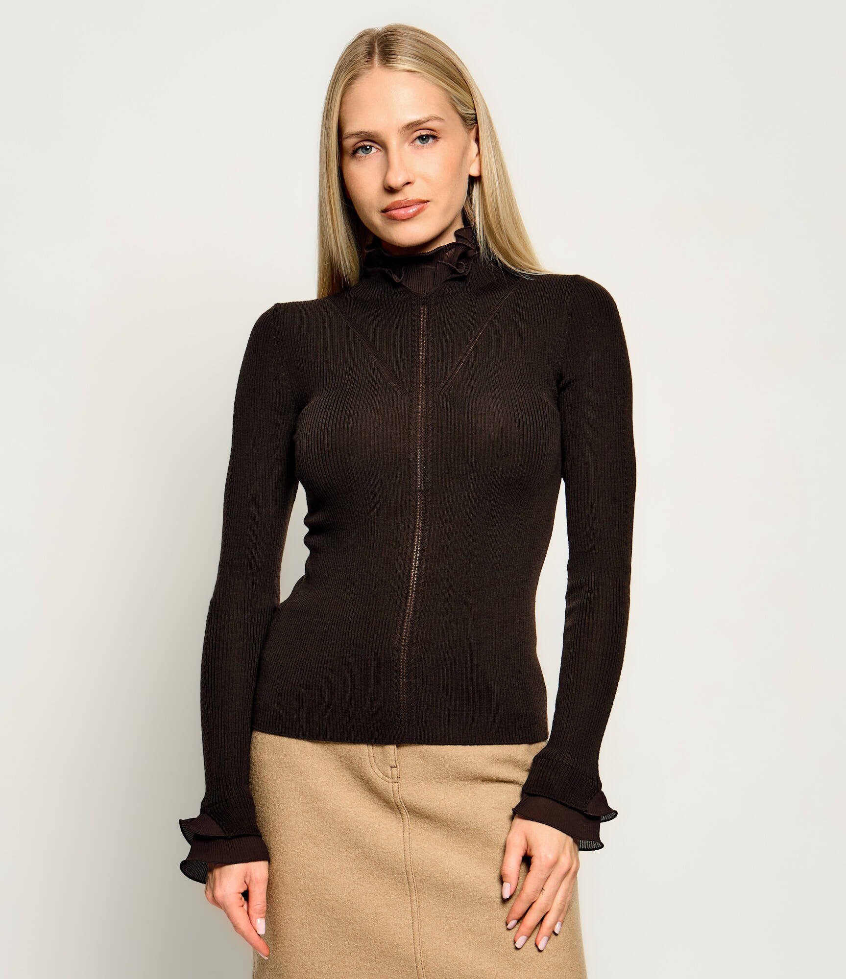 Liu Jo De lână guler înalt | Slim Fit