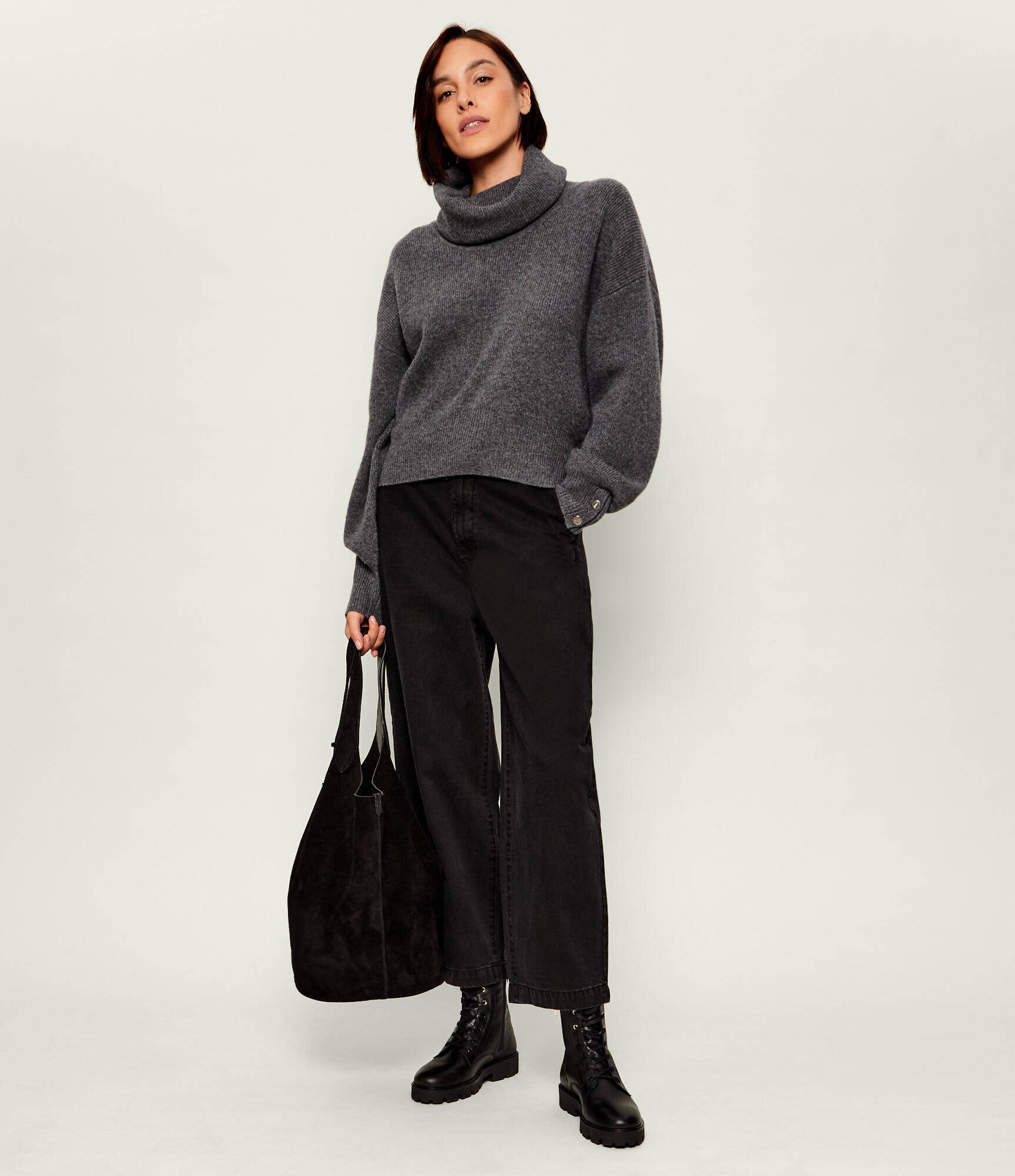 Liu Jo De lână maletă | Relaxed fit