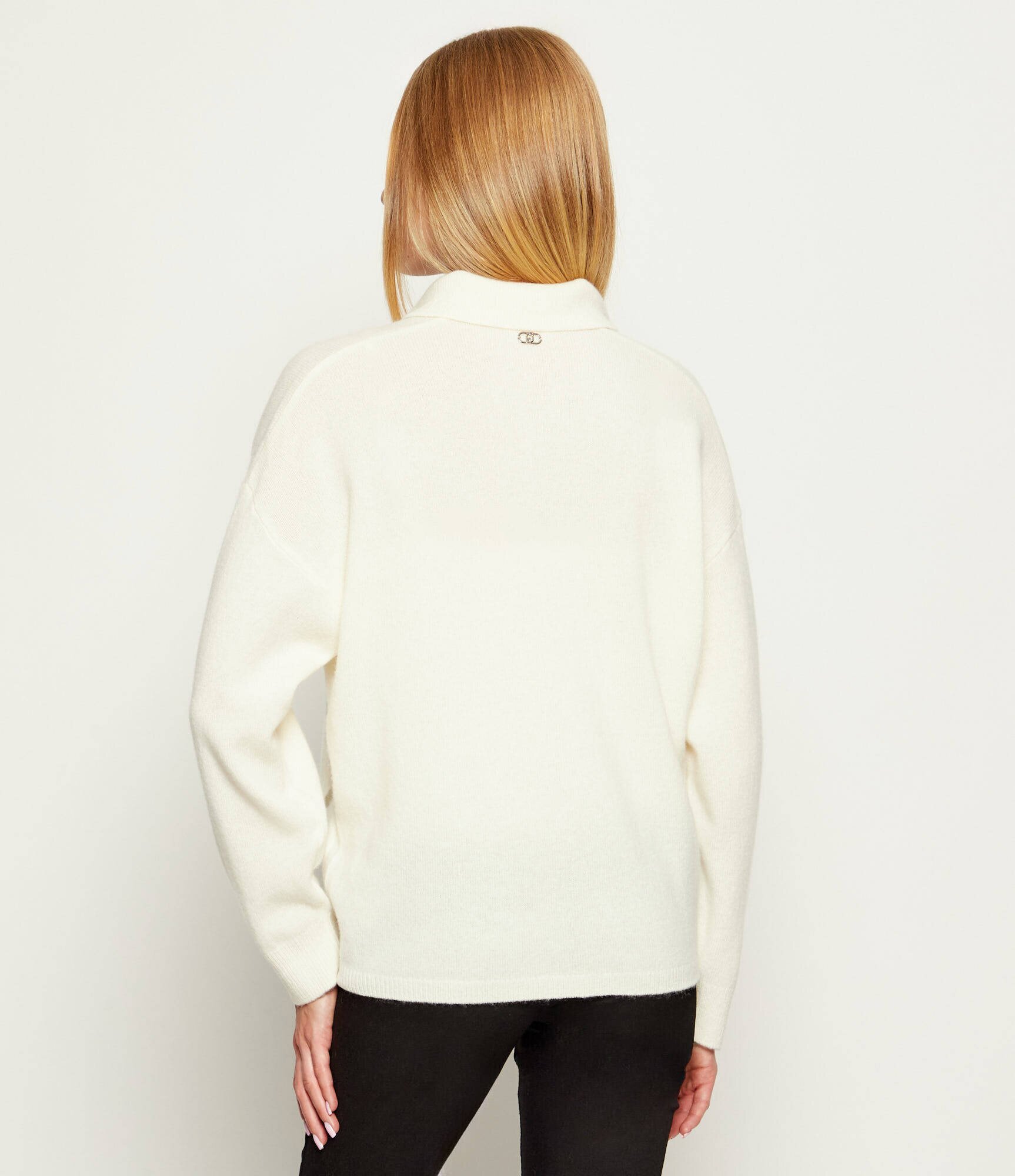 Liu Jo De lână pulover 2w1 | Relaxed fit