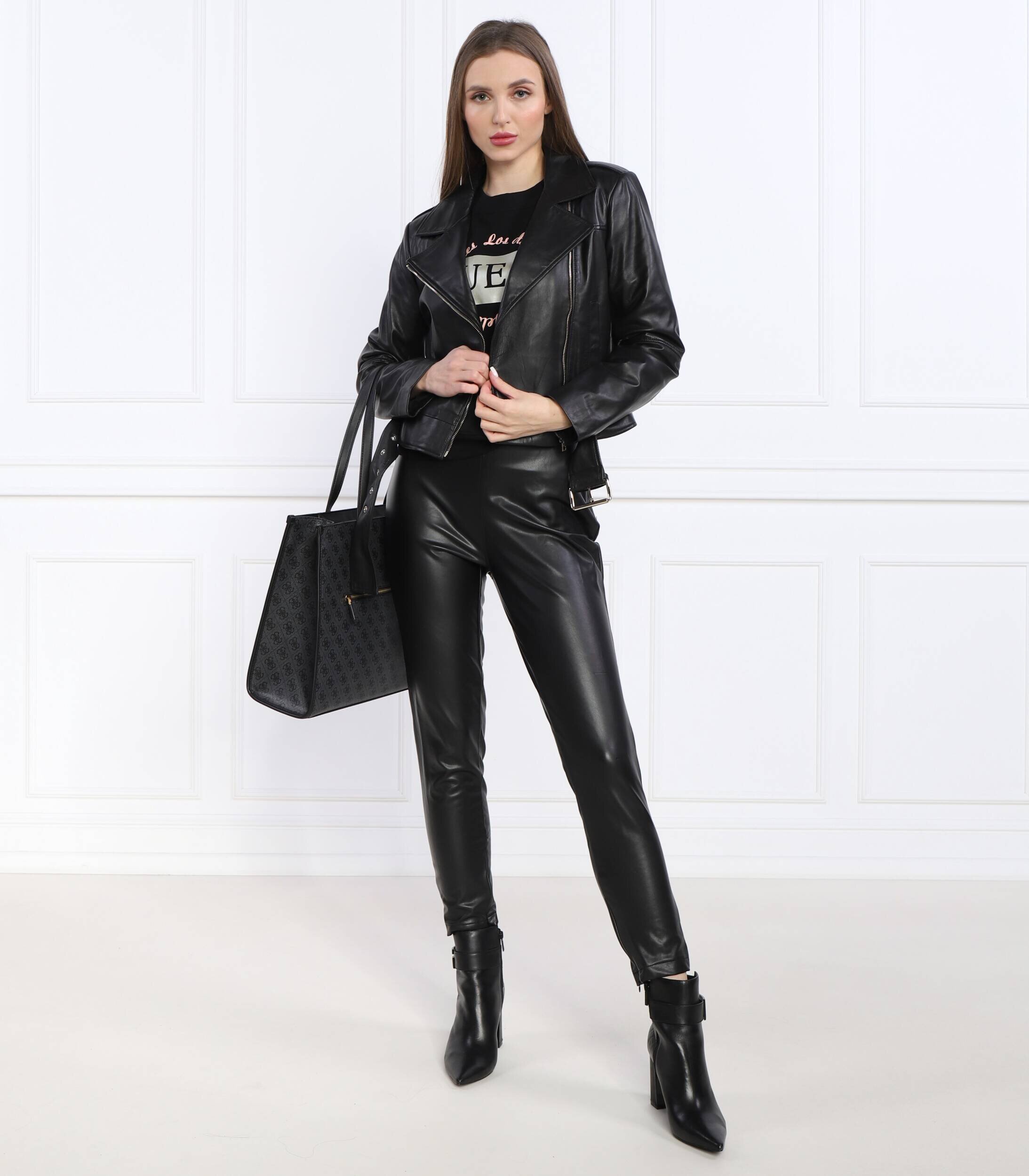 Liu Jo De piele geacă LEATHER | Regular Fit
