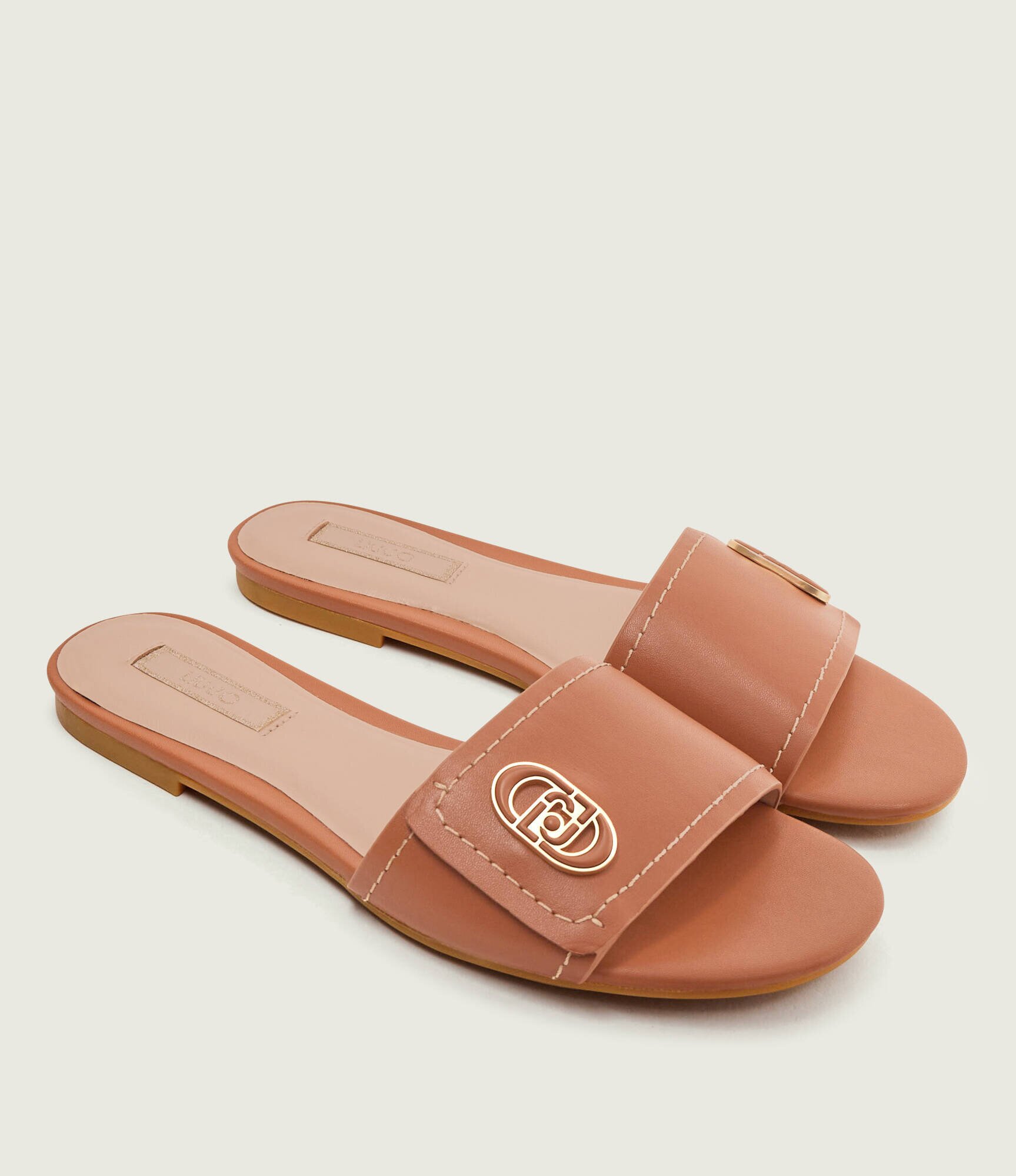 Liu Jo De piele șlapi SANDY 03