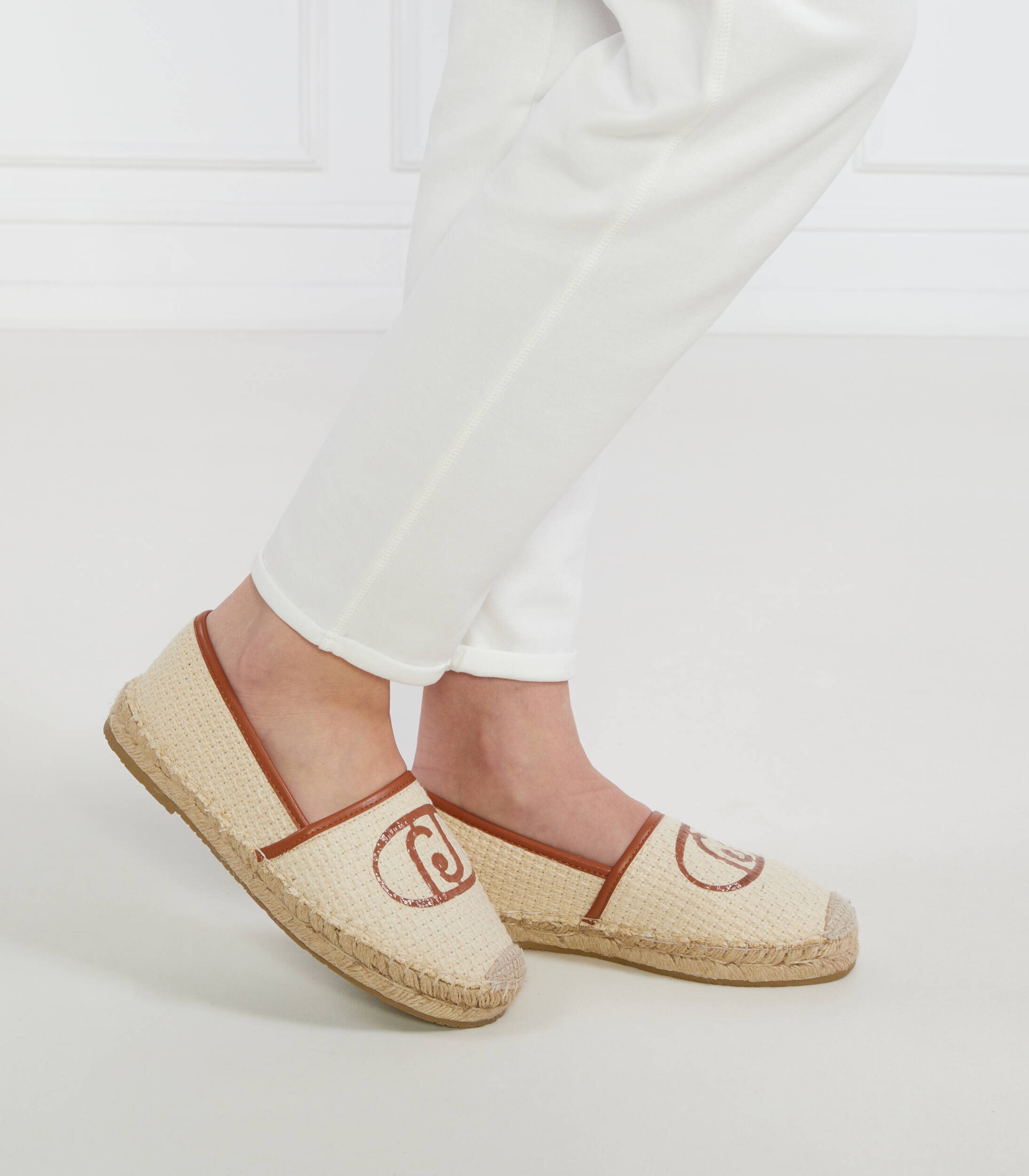 Liu Jo Espadrile cu adaos de piele
