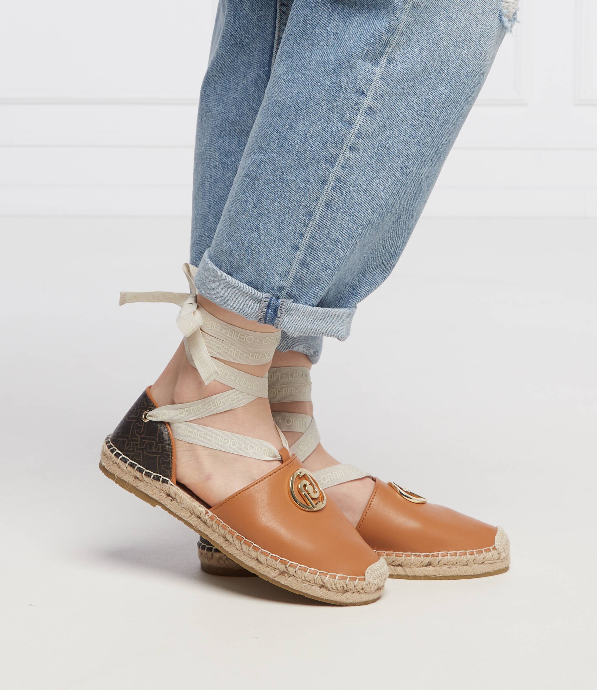 Liu Jo Espadrile VERA 02 cu adaos de piele