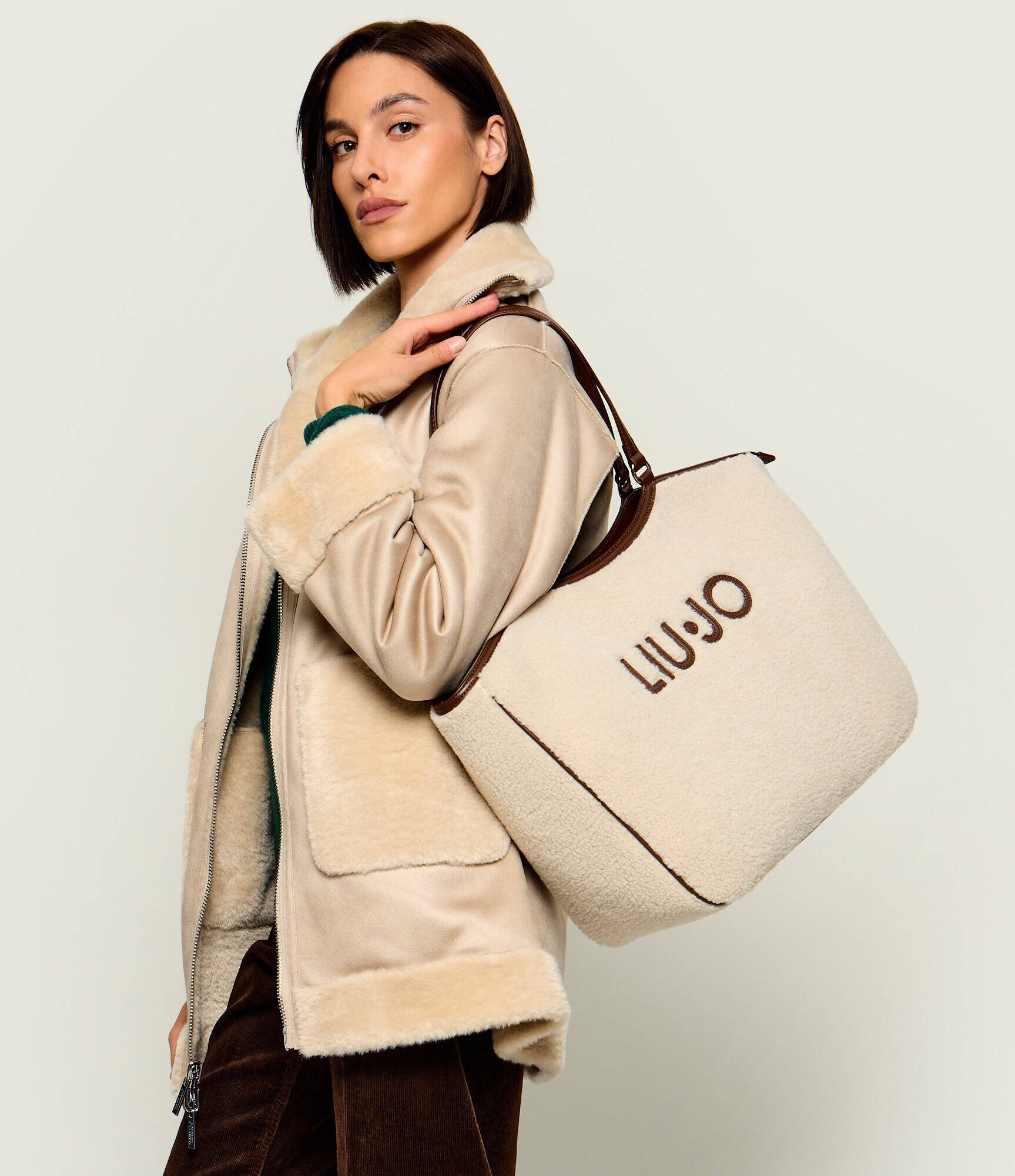 Liu Jo Geantă shopper Ferielle | shearling