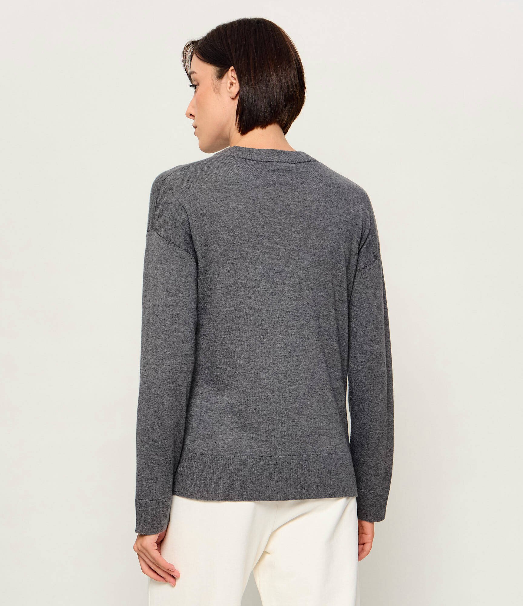 Liu Jo Pulover | Loose fit cu adaos de lână