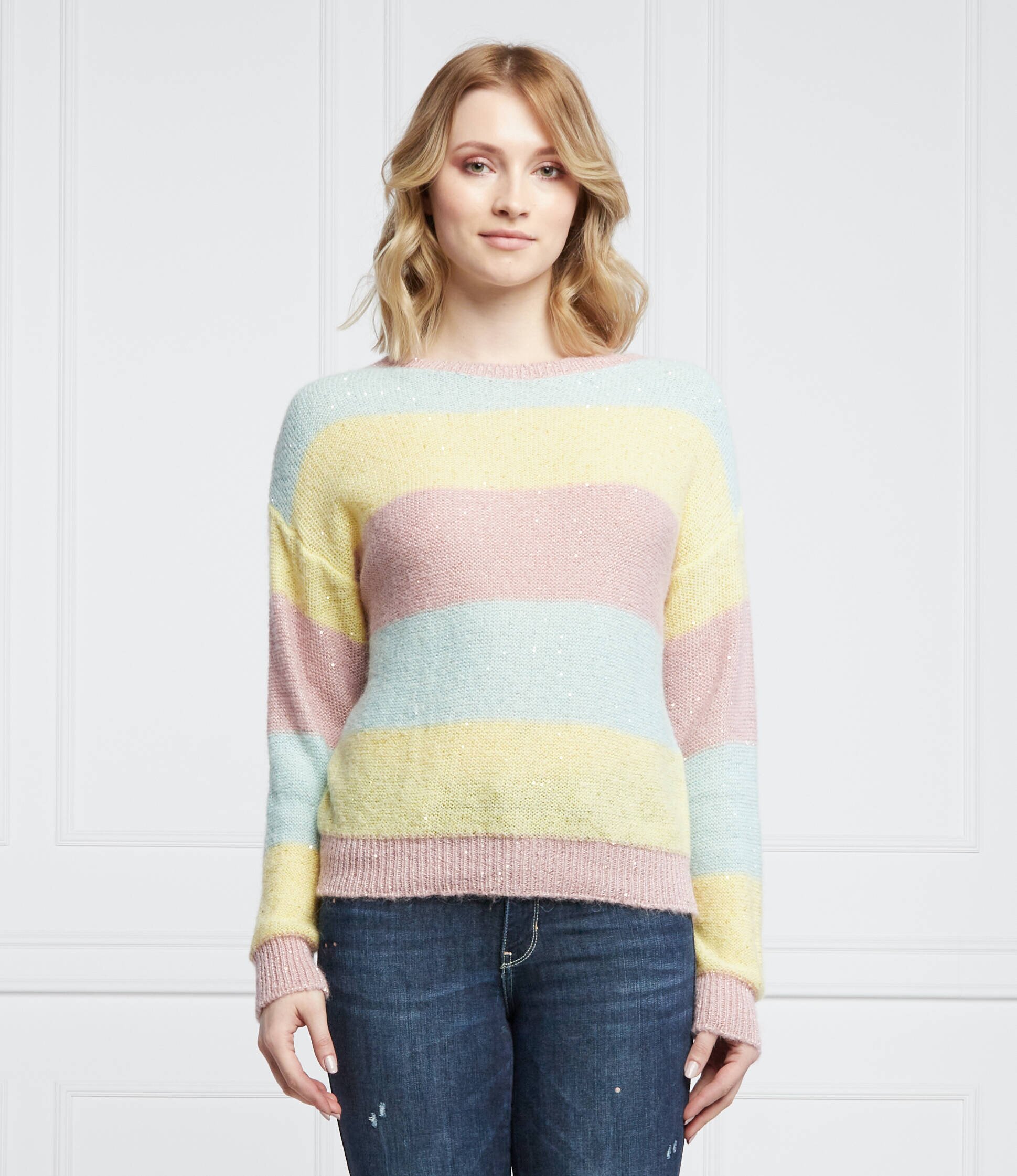 Liu Jo Pulover | Relaxed fit cu adaos de lână
