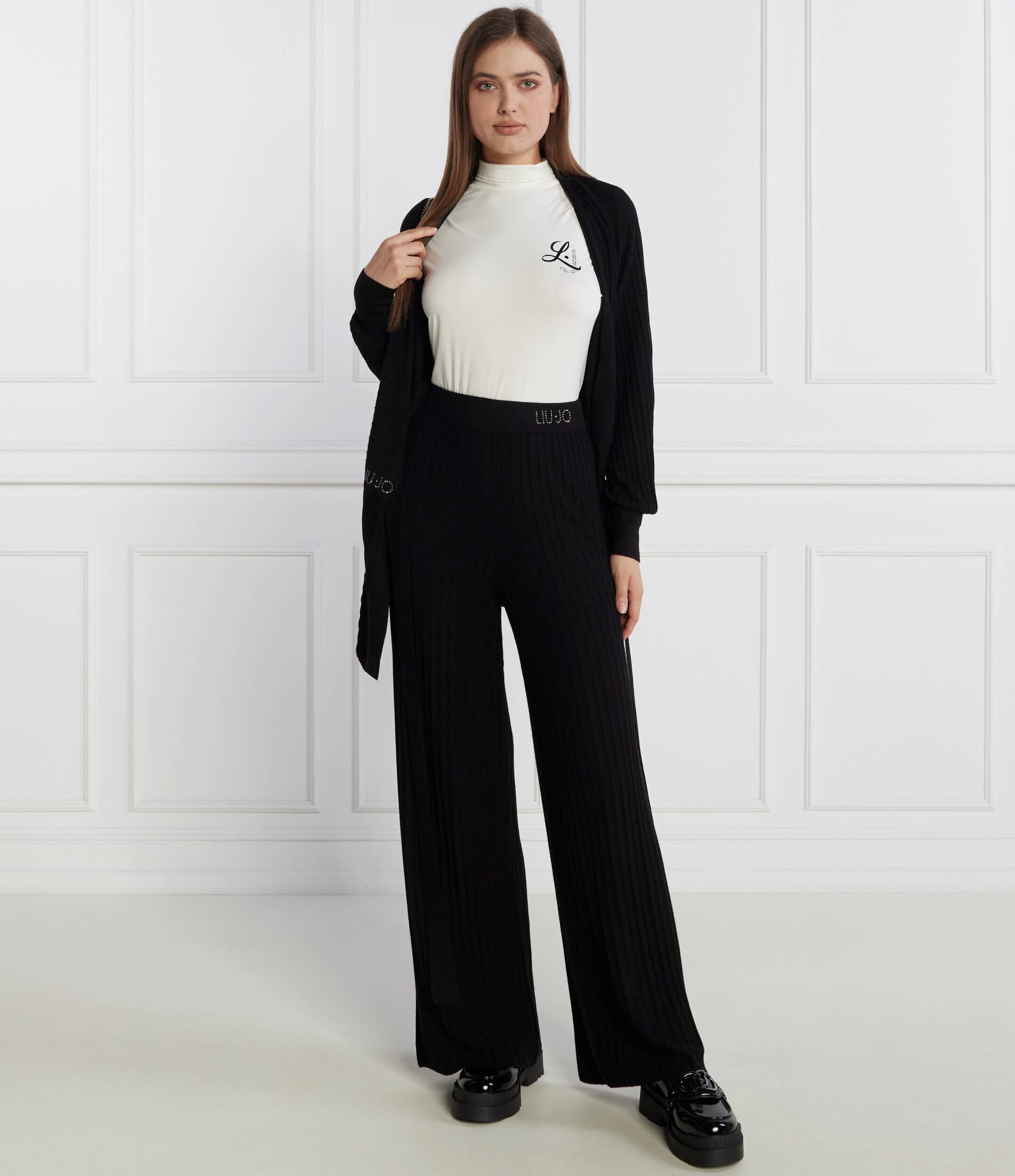 Liu Jo Rose Pantaloni de tricot | flare fit