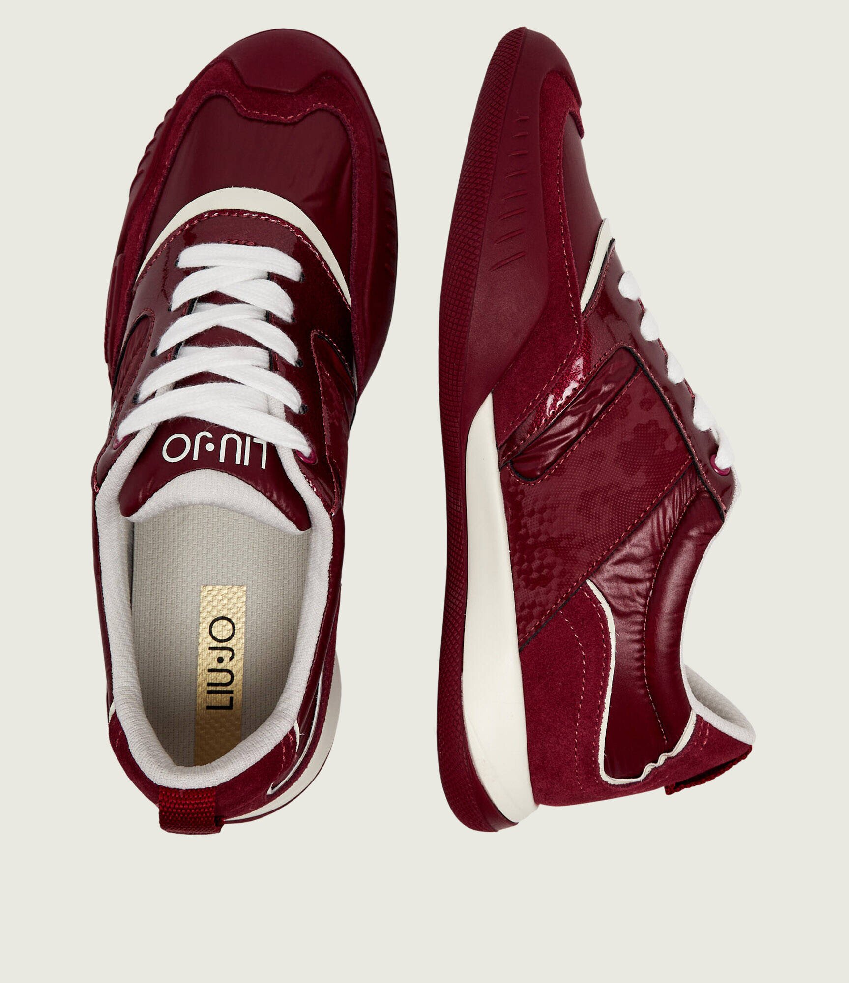 Liu Jo Sneakers Blossom 02 | piele întoarsă