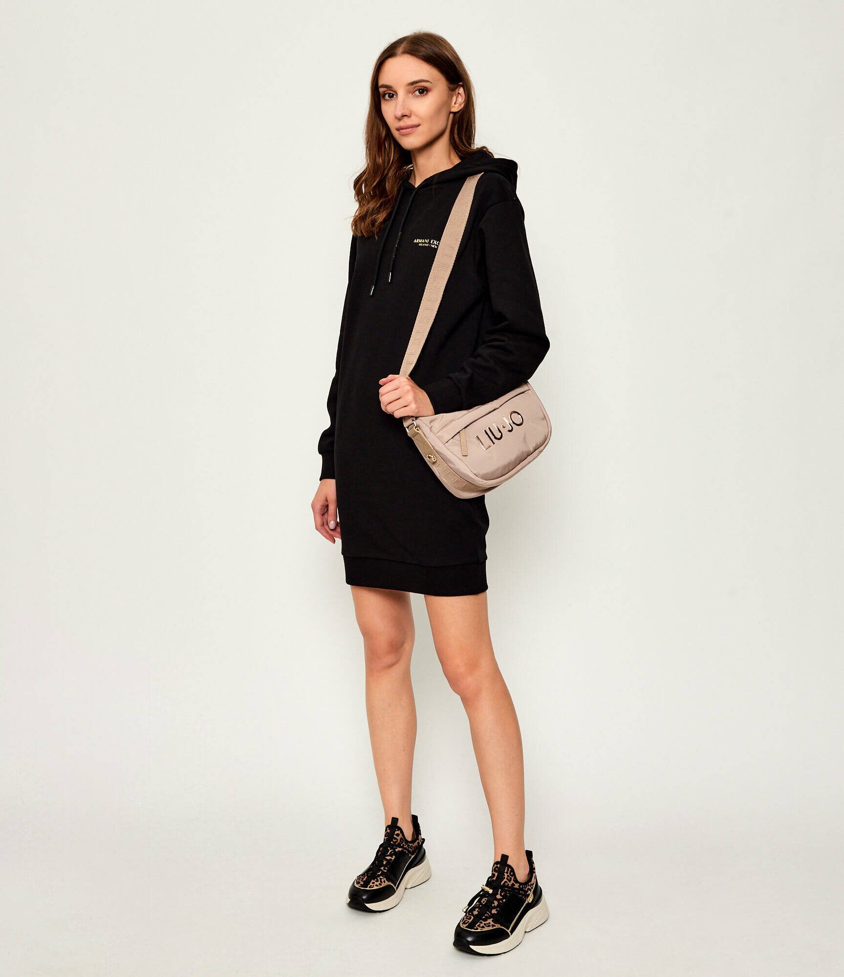Liu Jo Sneakers LJ01 02 cu adaos de piele