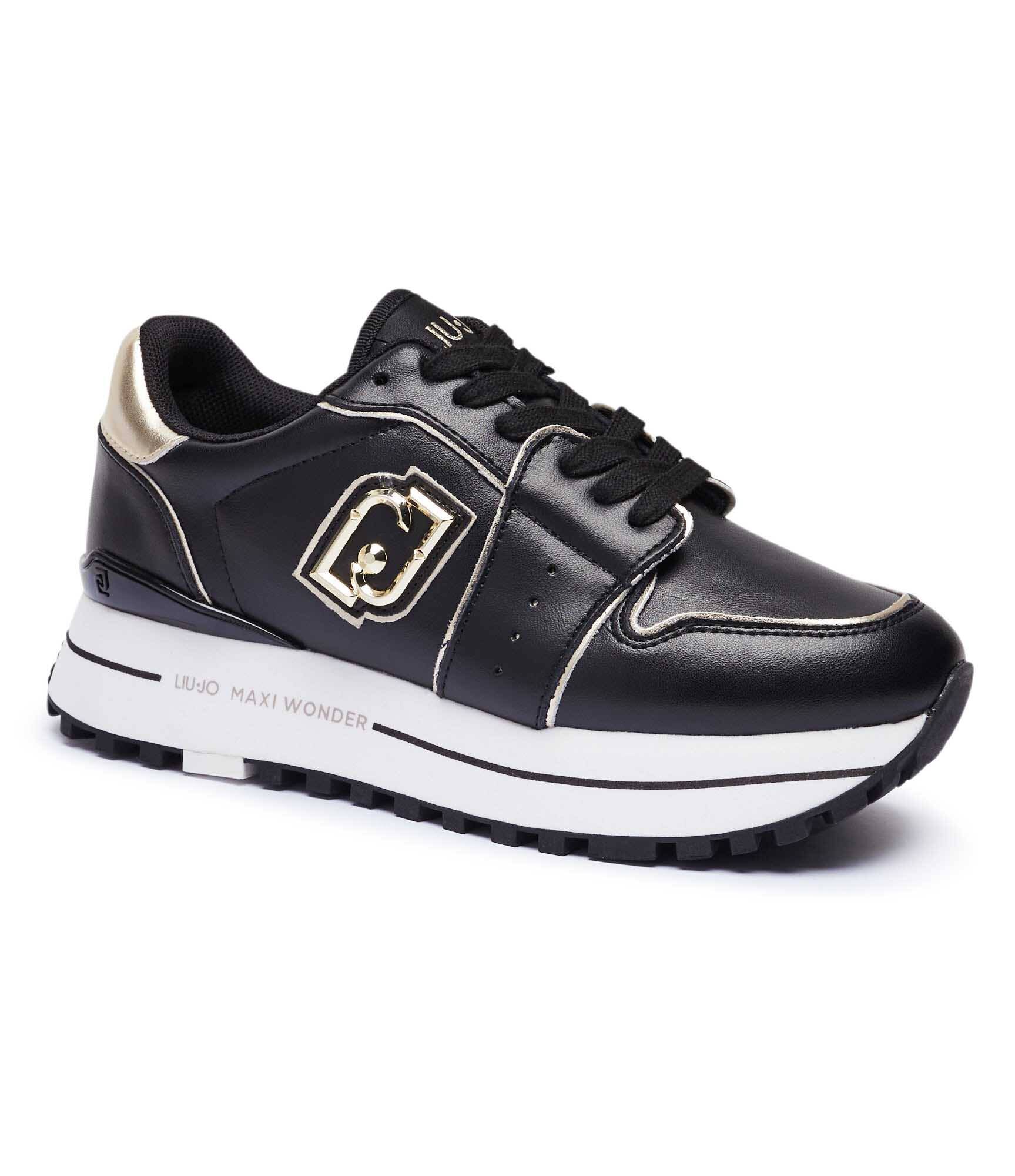 Liu Jo Sneakers Maxi Wonder 85 cu adaos de piele
