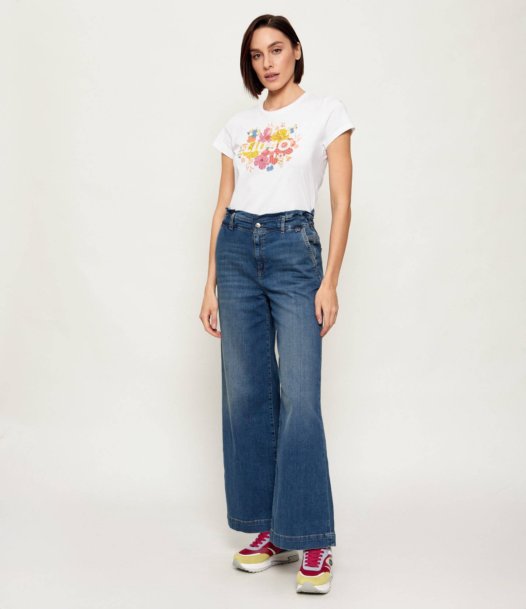 Liu Jo Sneakers MAXI WONDER 97 | piele întoarsă