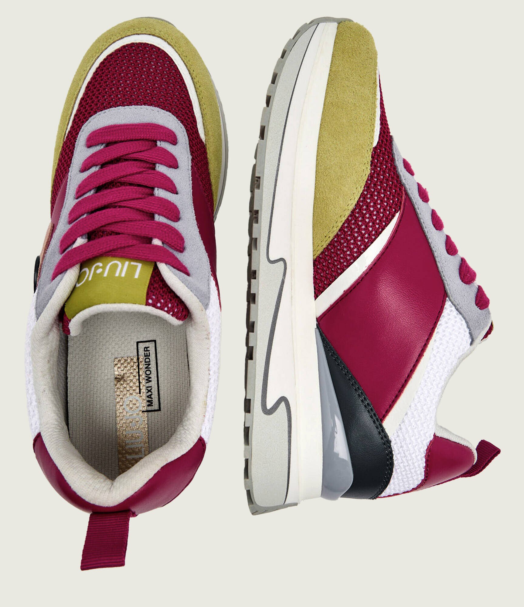 Liu Jo Sneakers MAXI WONDER 97 | piele întoarsă