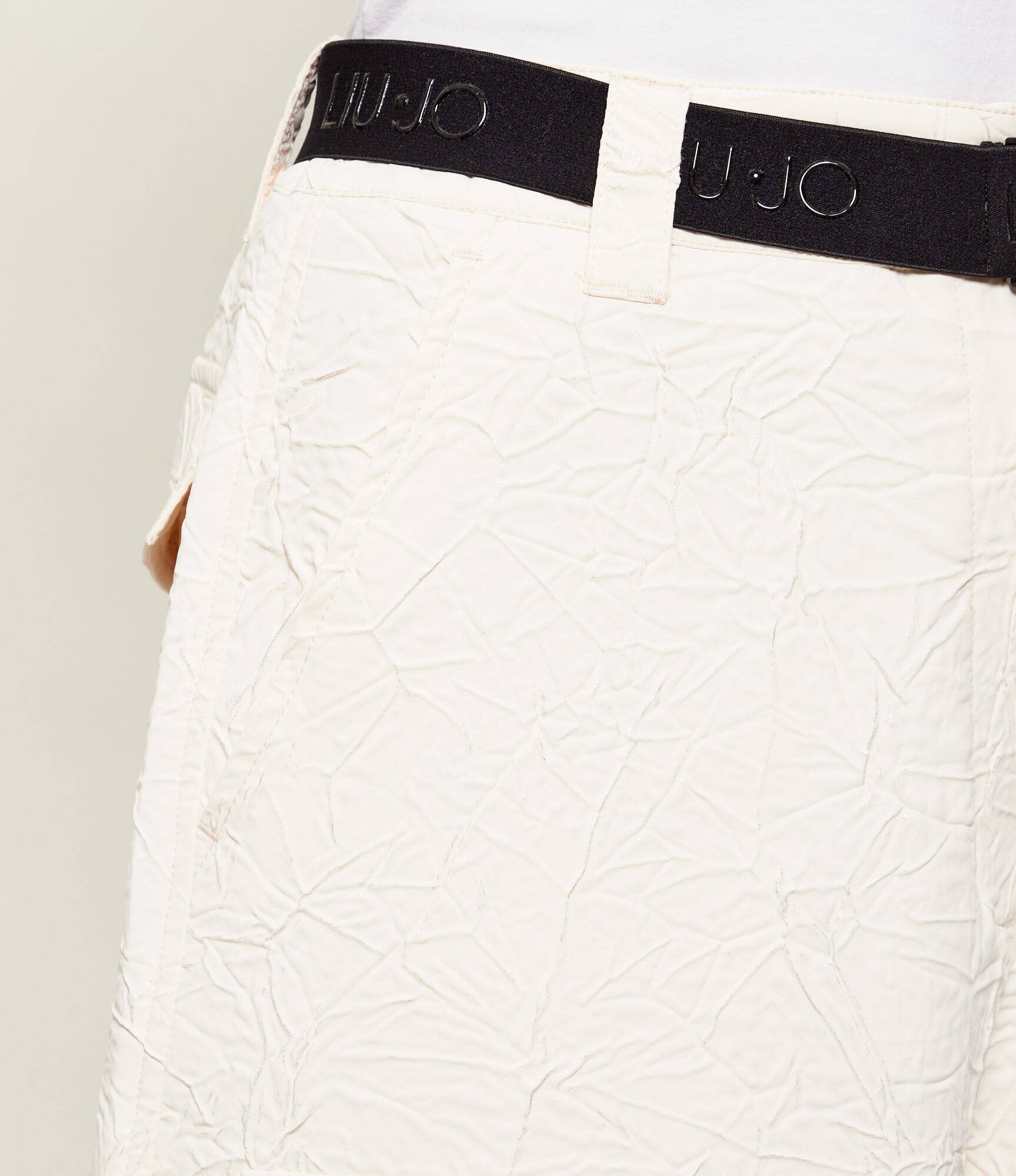 Liu Jo Sport Pantaloni cargo z paskiem | Loose fit