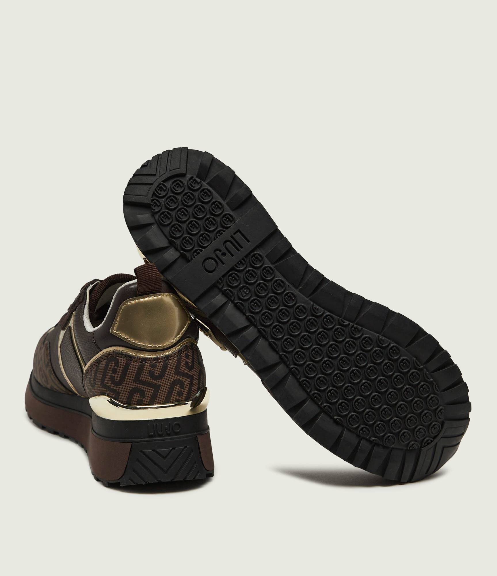 Liu Jo Teniși din piele Maxi Wonder 01 | piele întoarsă