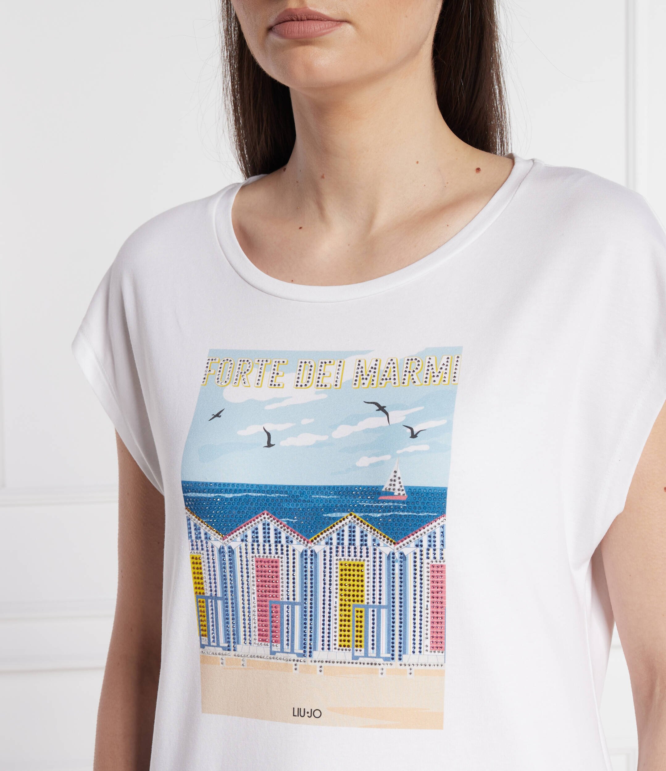 Liu Jo Tricou | Regular Fit | stretch