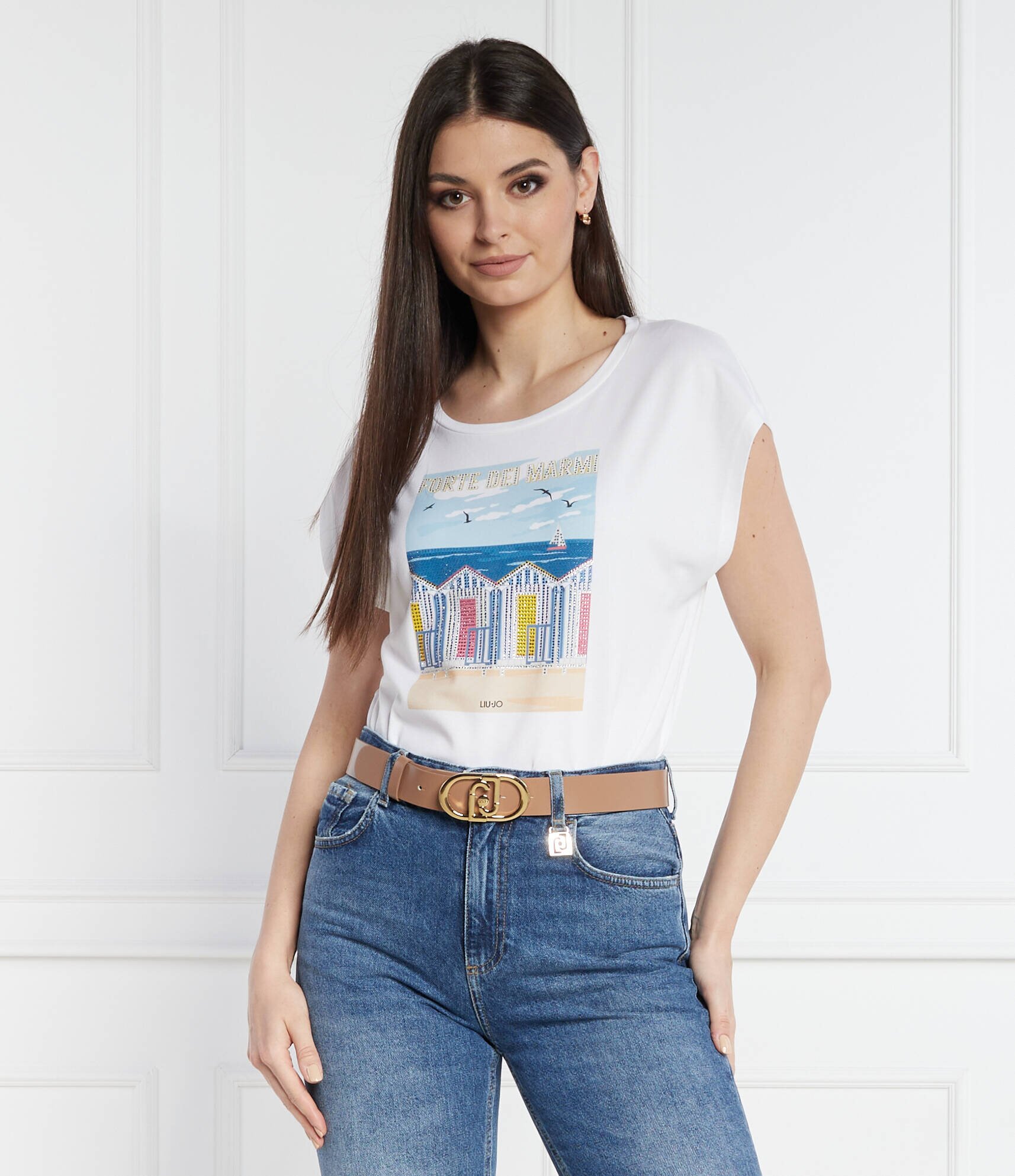 Liu Jo Tricou | Regular Fit | stretch