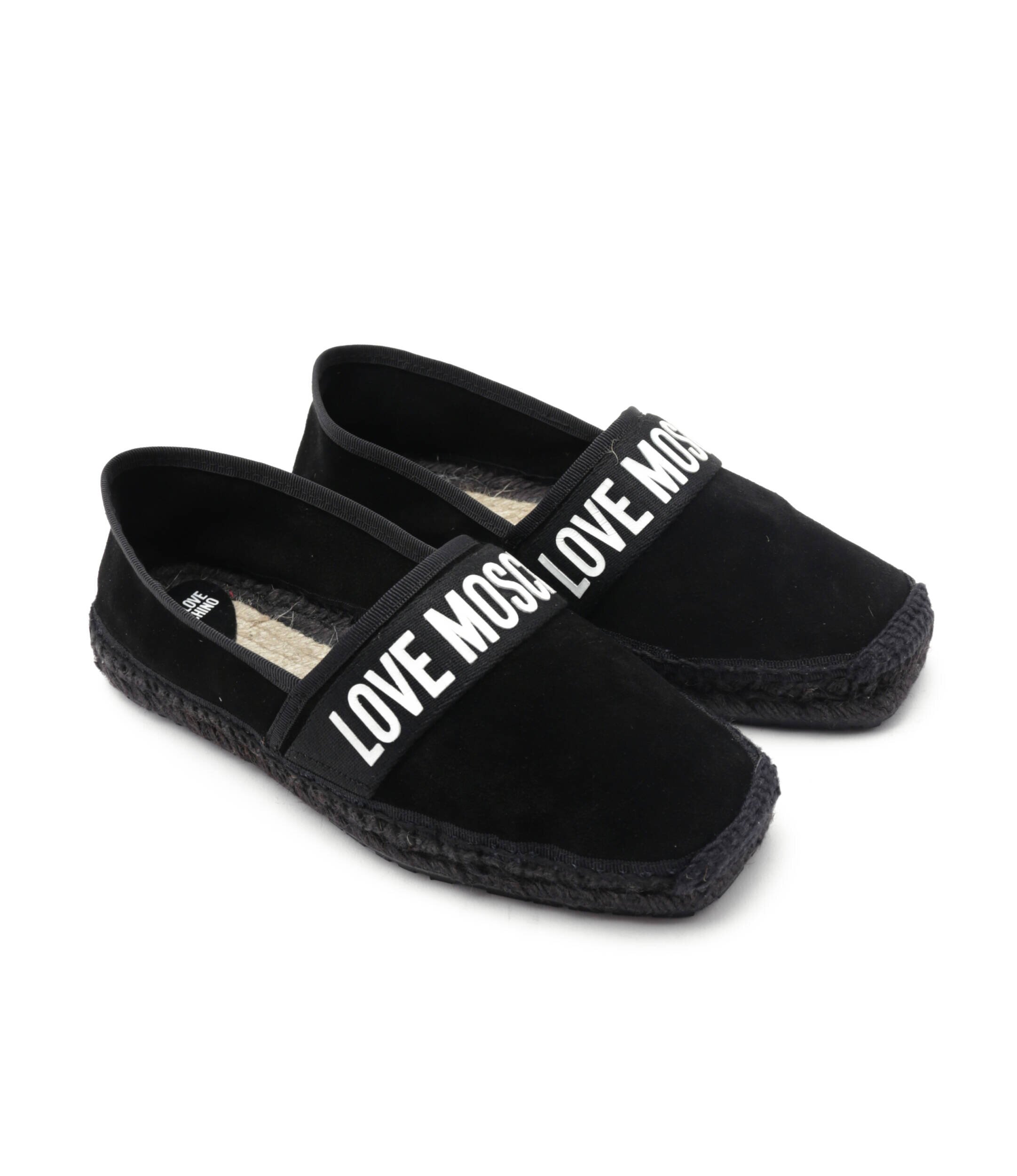 Love Moschino De piele espadrile