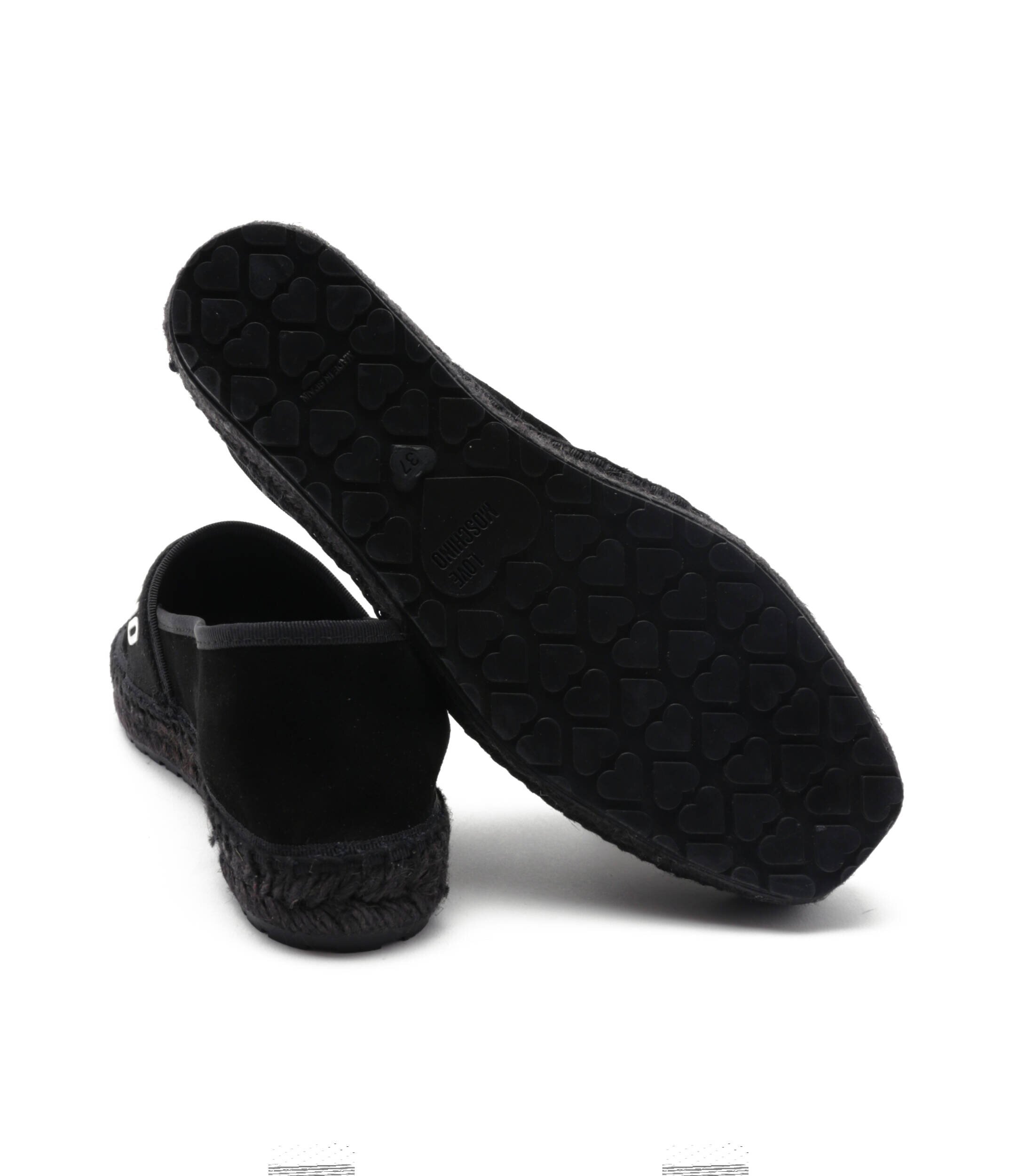 Love Moschino De piele espadrile