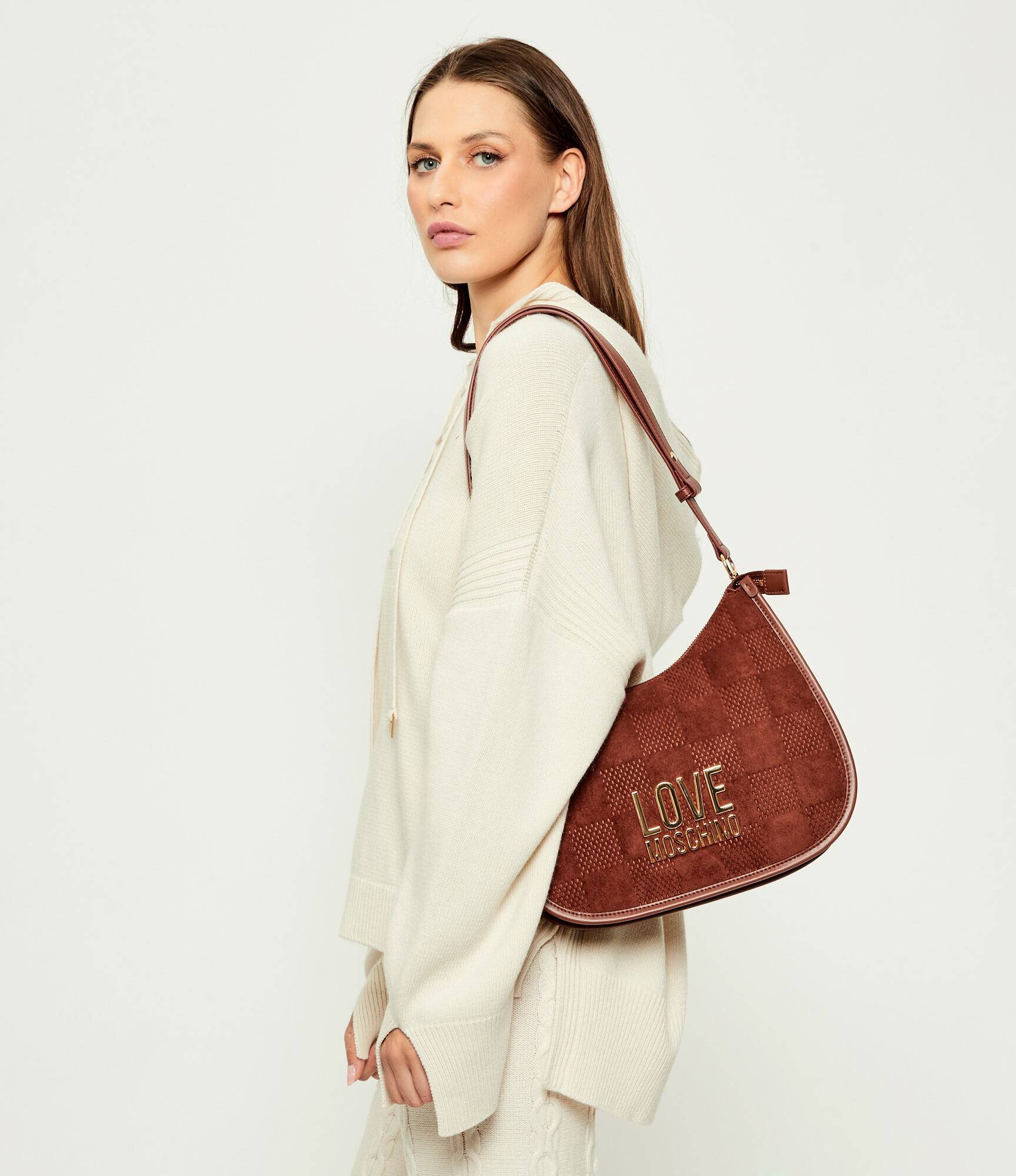 Love Moschino De piele geantă pe umăr